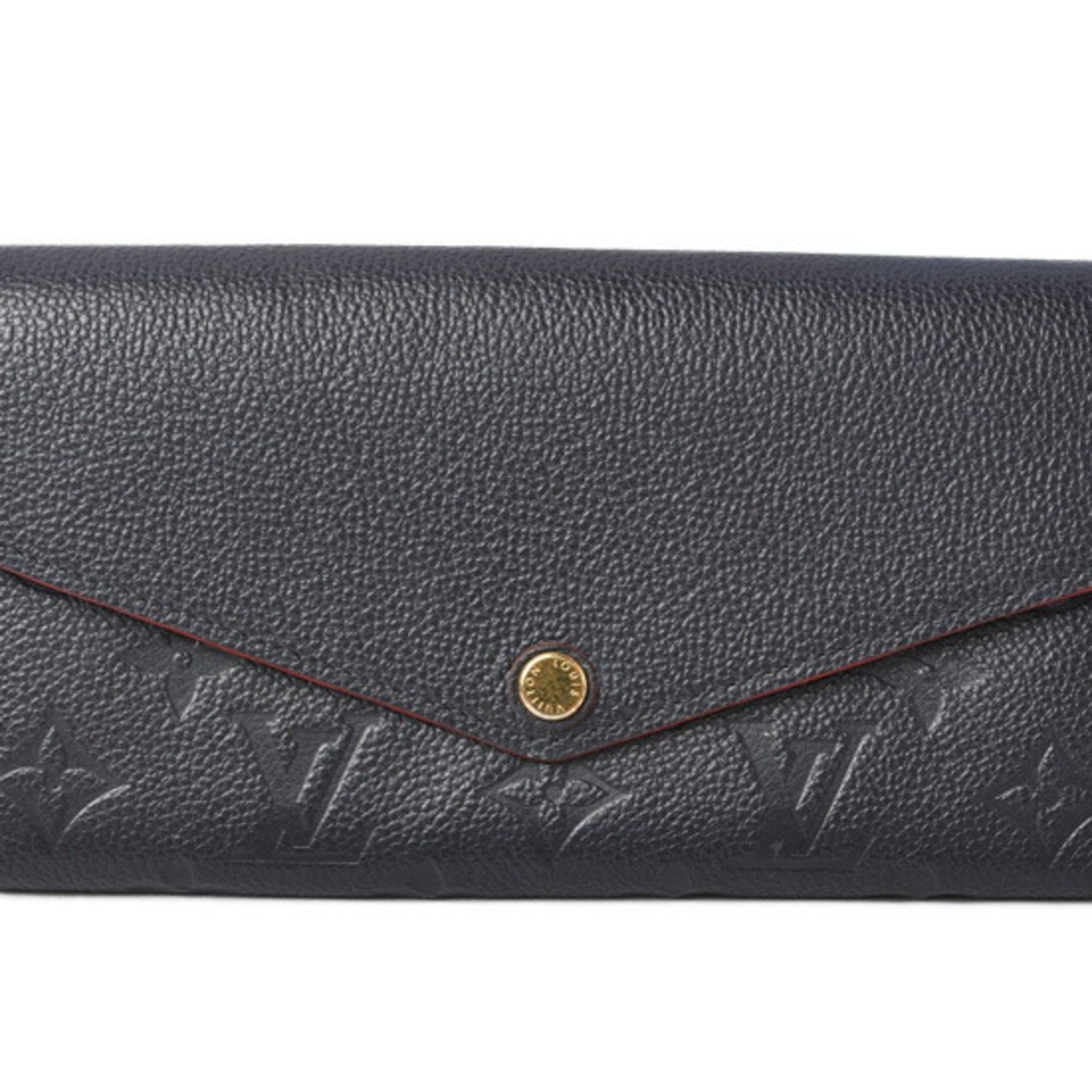 Louis Vuitton Wallet Monogram Empreinte Portefeuille Sarah Marine