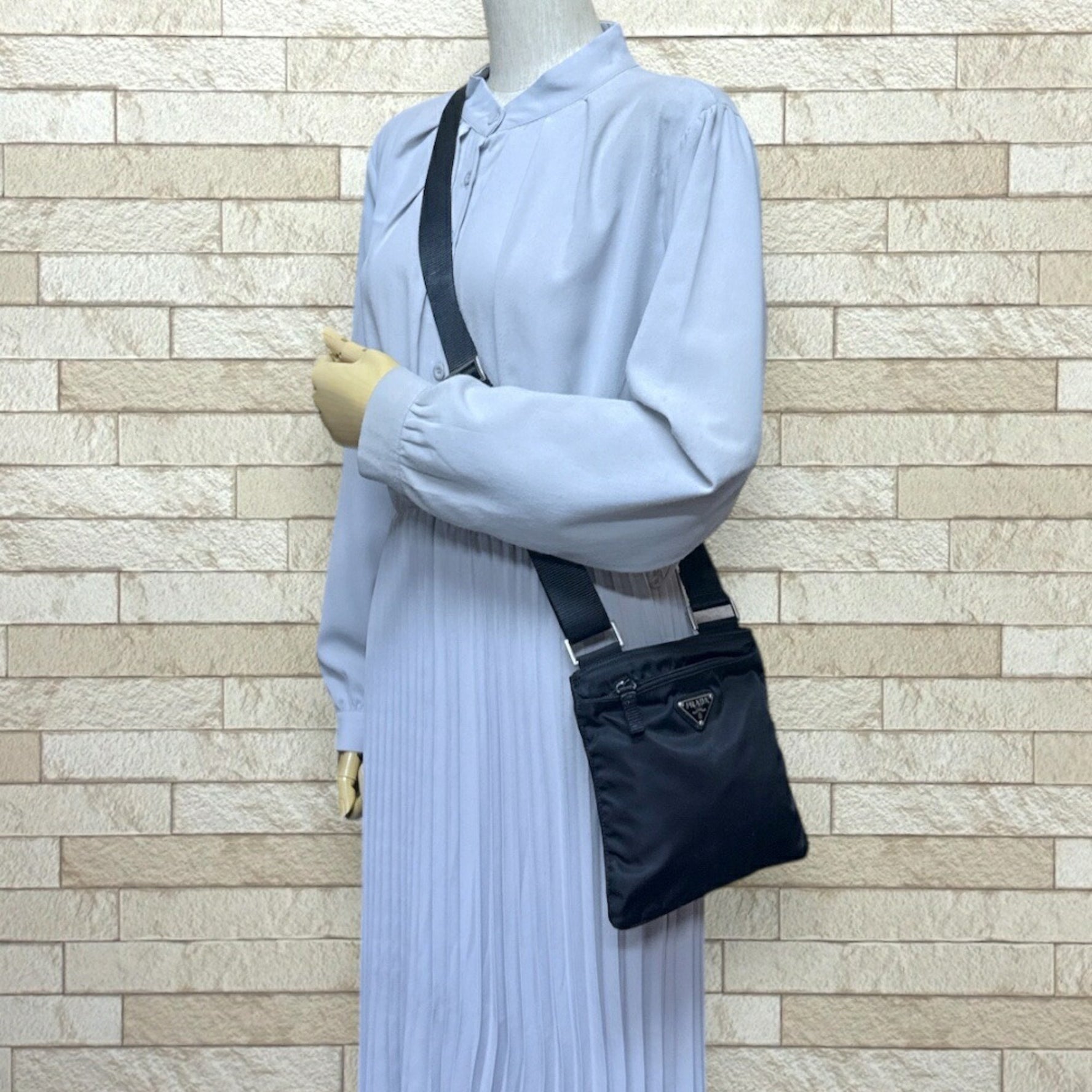 Prada Shoulder Bag Nylon Unisex