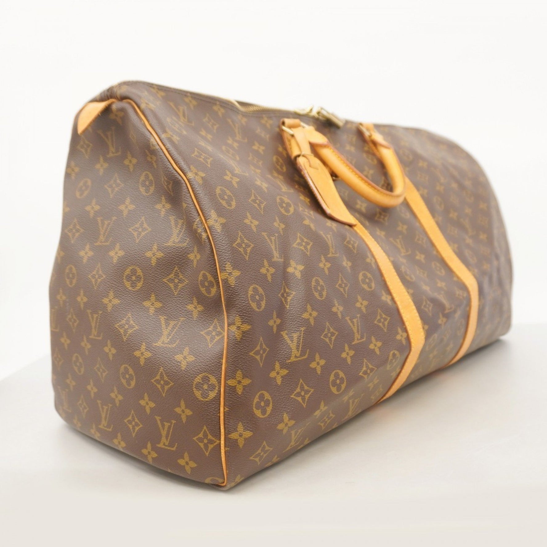 Louis Vuitton Monogram Keepall 60 Boston Bag Men's and