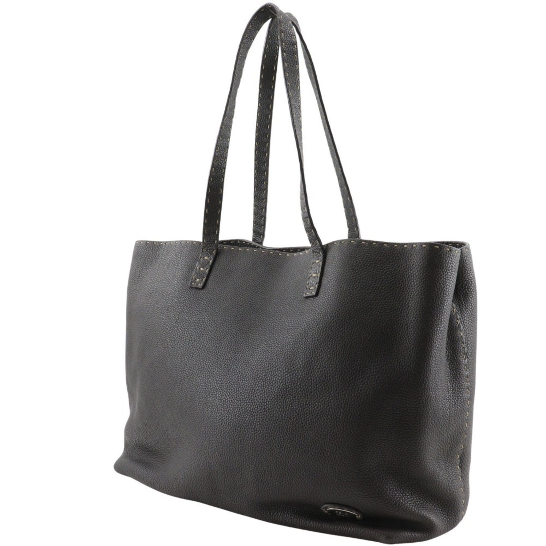 FENDI Celeria Tote Bag Leather
