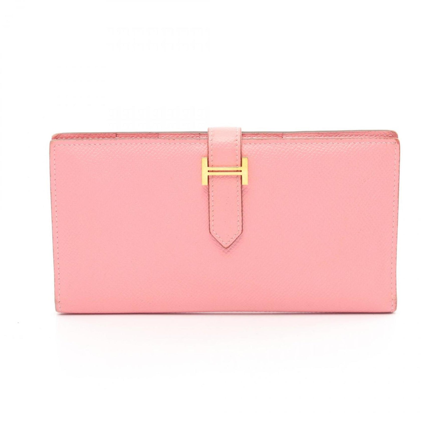 Hermes Bearn Classic Bi-fold Long Wallet Leather Epsom