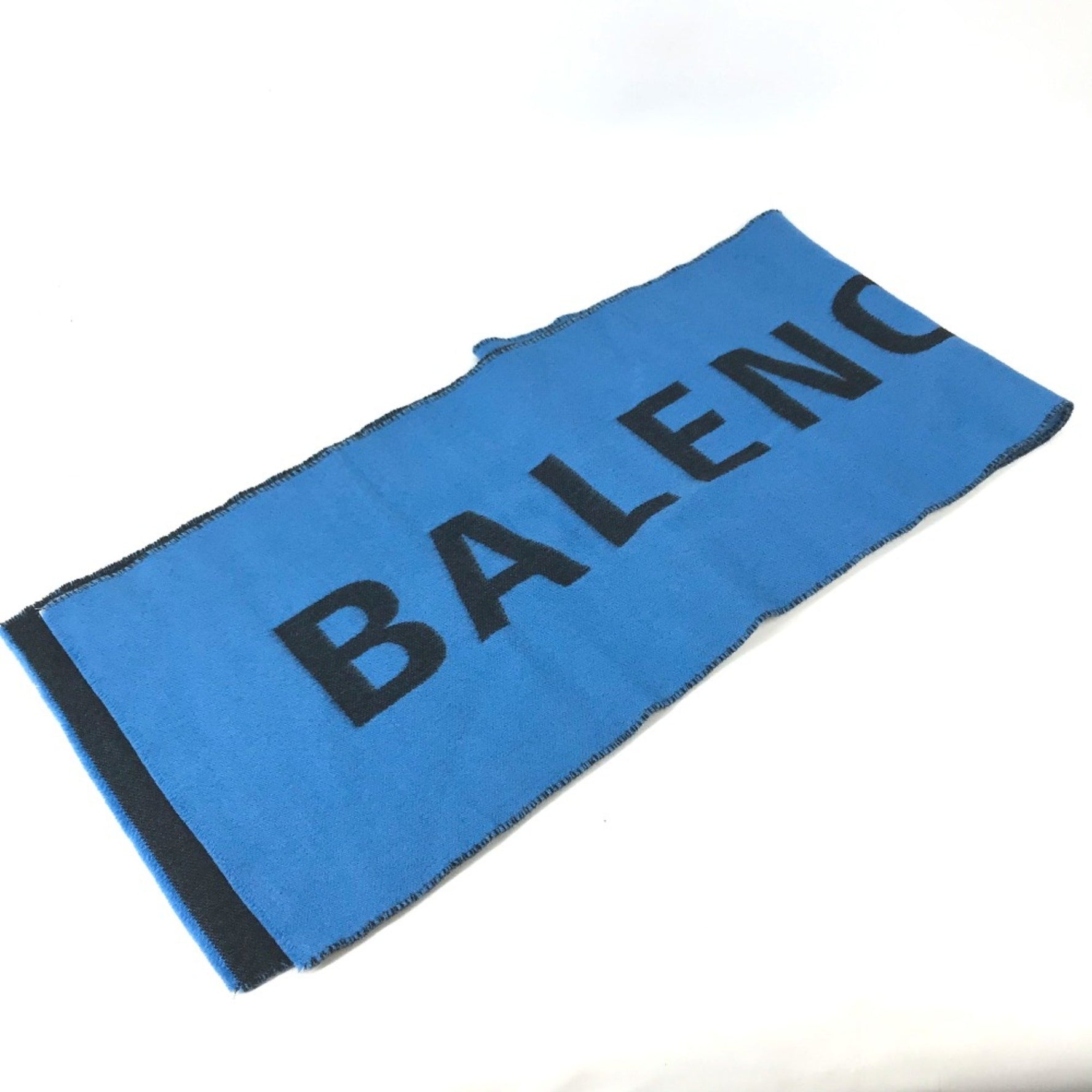 Balenciaga Bicolor Scarf Black