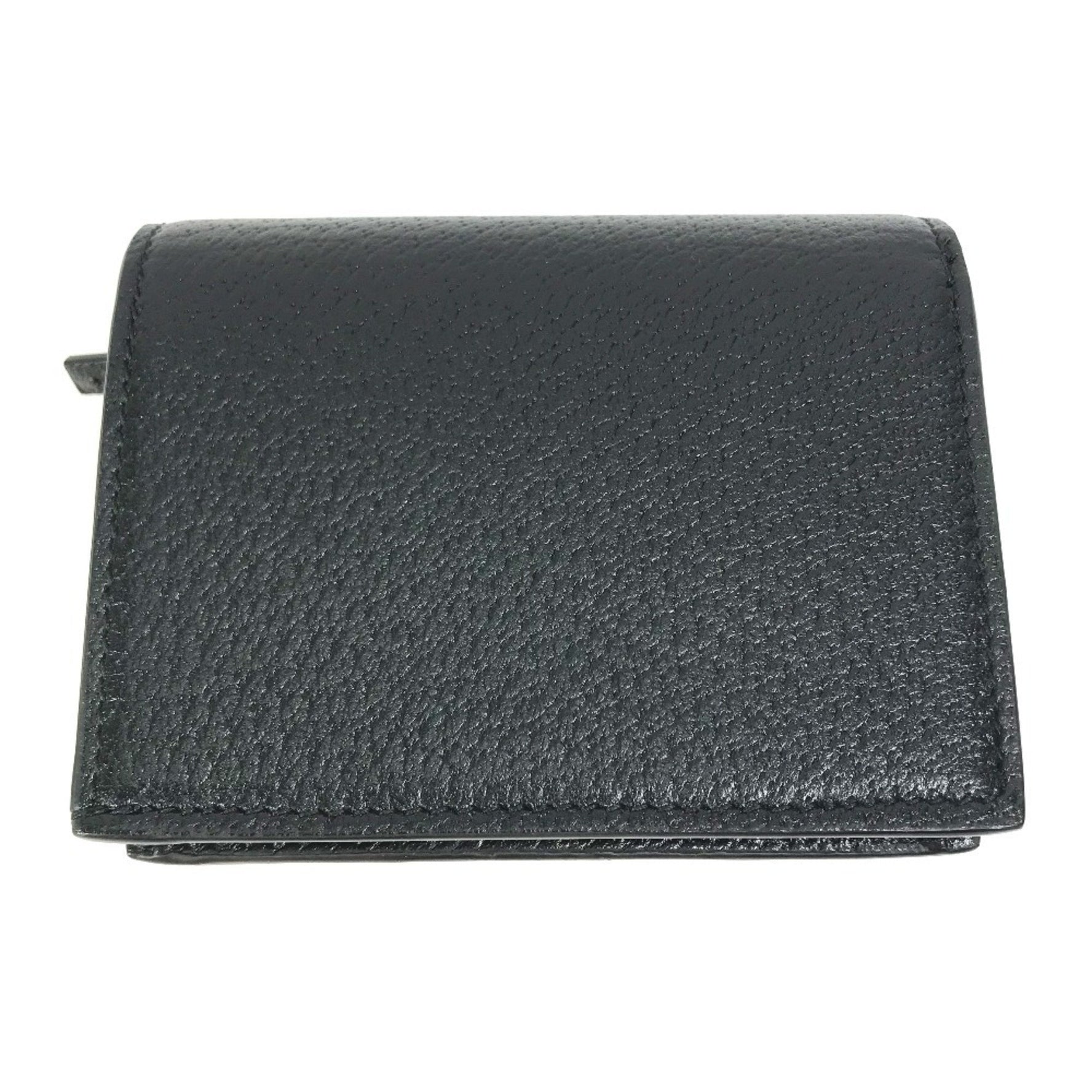 GUCCI logo adidas collaboration shoulder wallet/pochette/bifold wallet in black leather