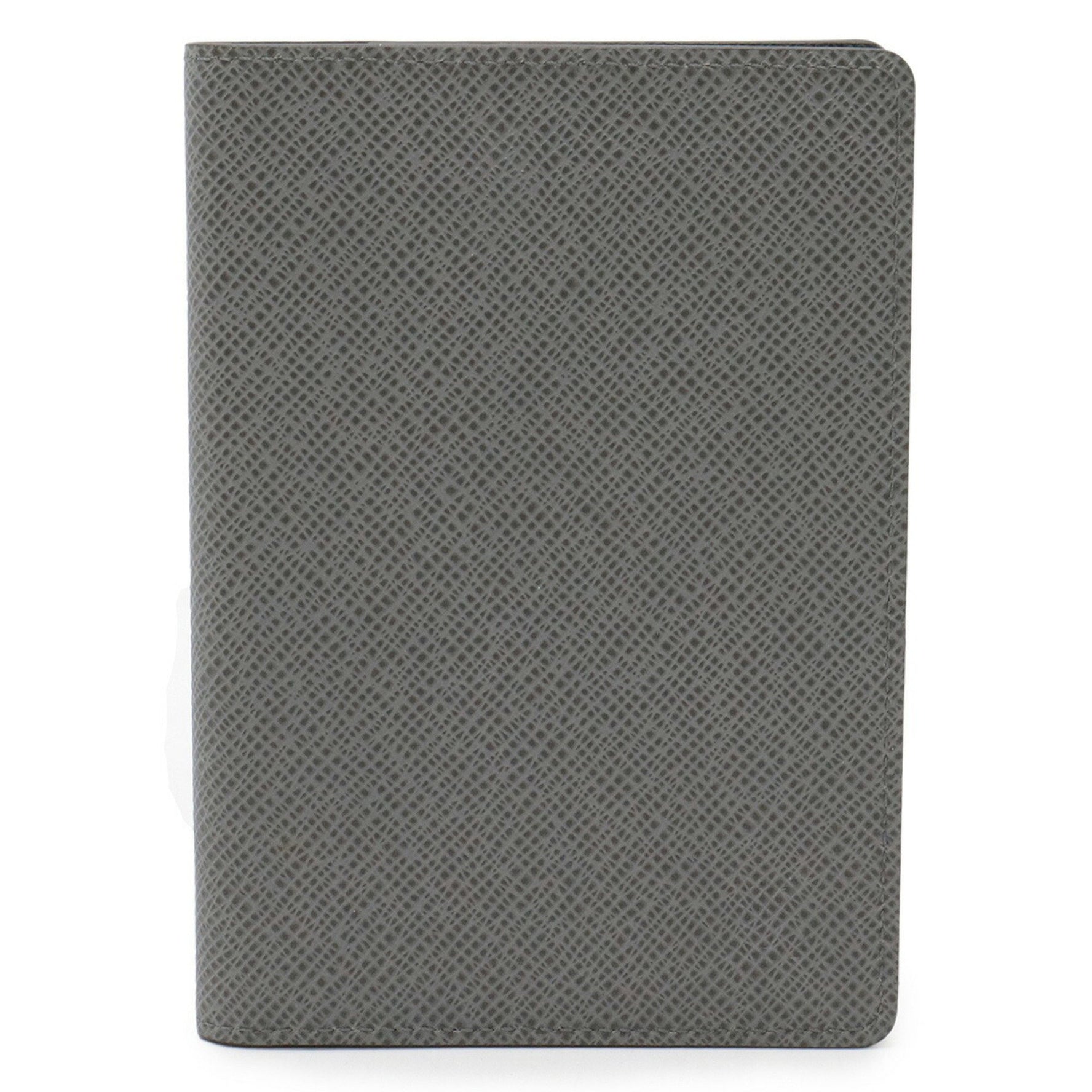 Louis Vuitton Taiga Couverture Passport Case Cover Glacier Gray