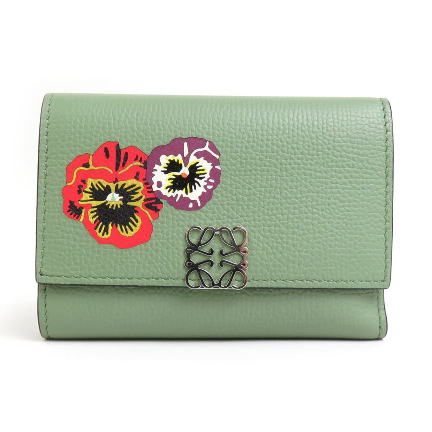 LOEWE Tri-fold Wallet Leather