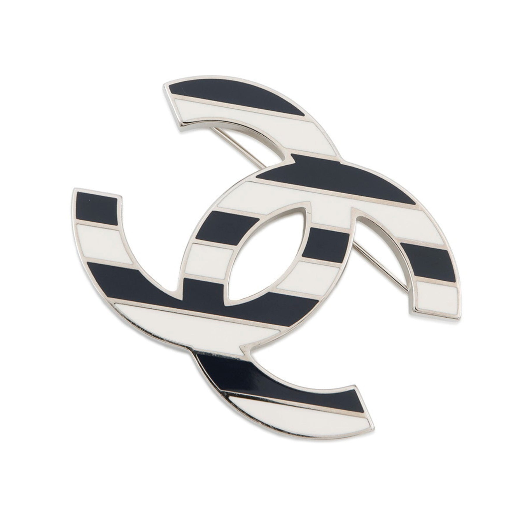 Chanel Brooch Coco Mark Border