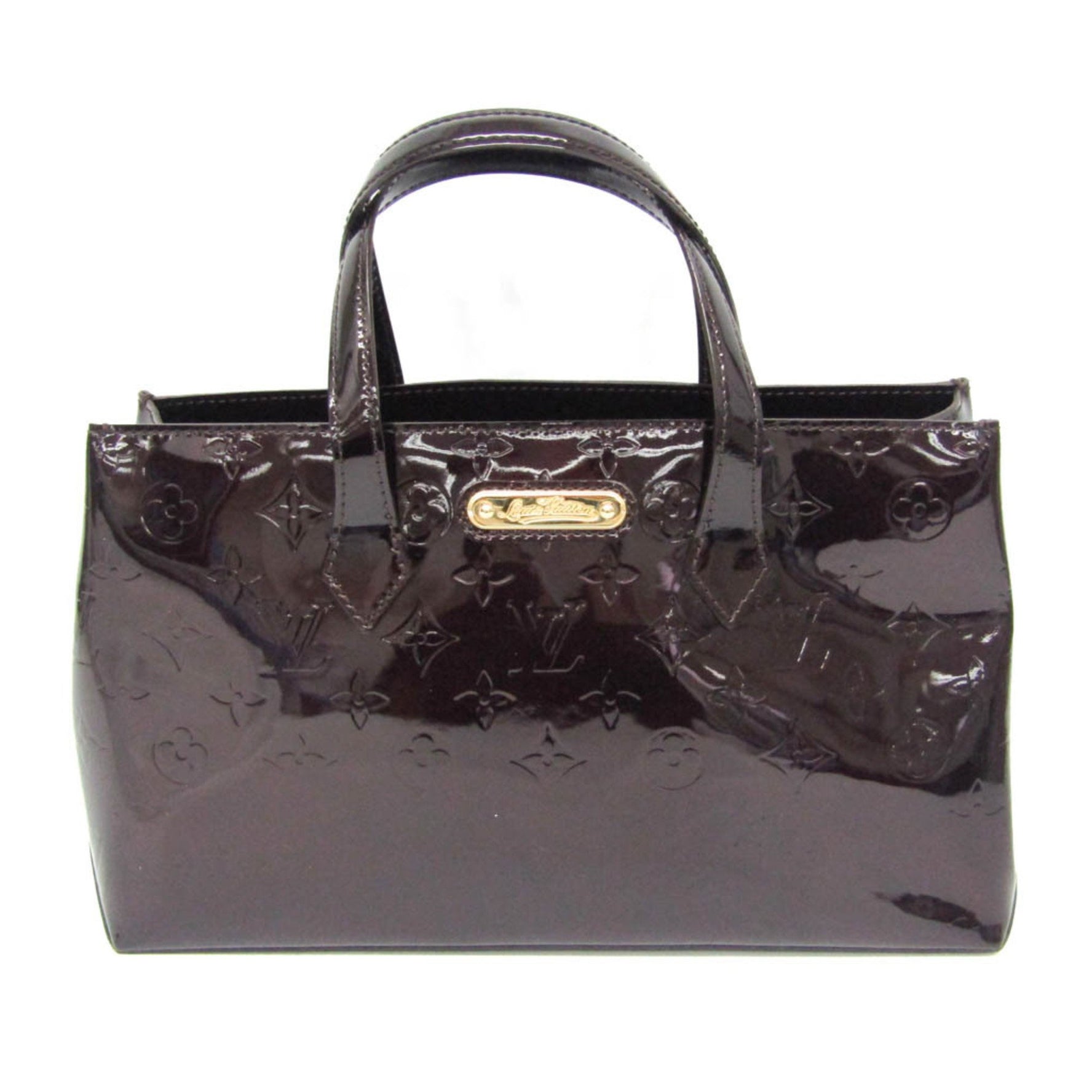 Louis Vuitton Monogram Vernis Wilshire PM Handbag