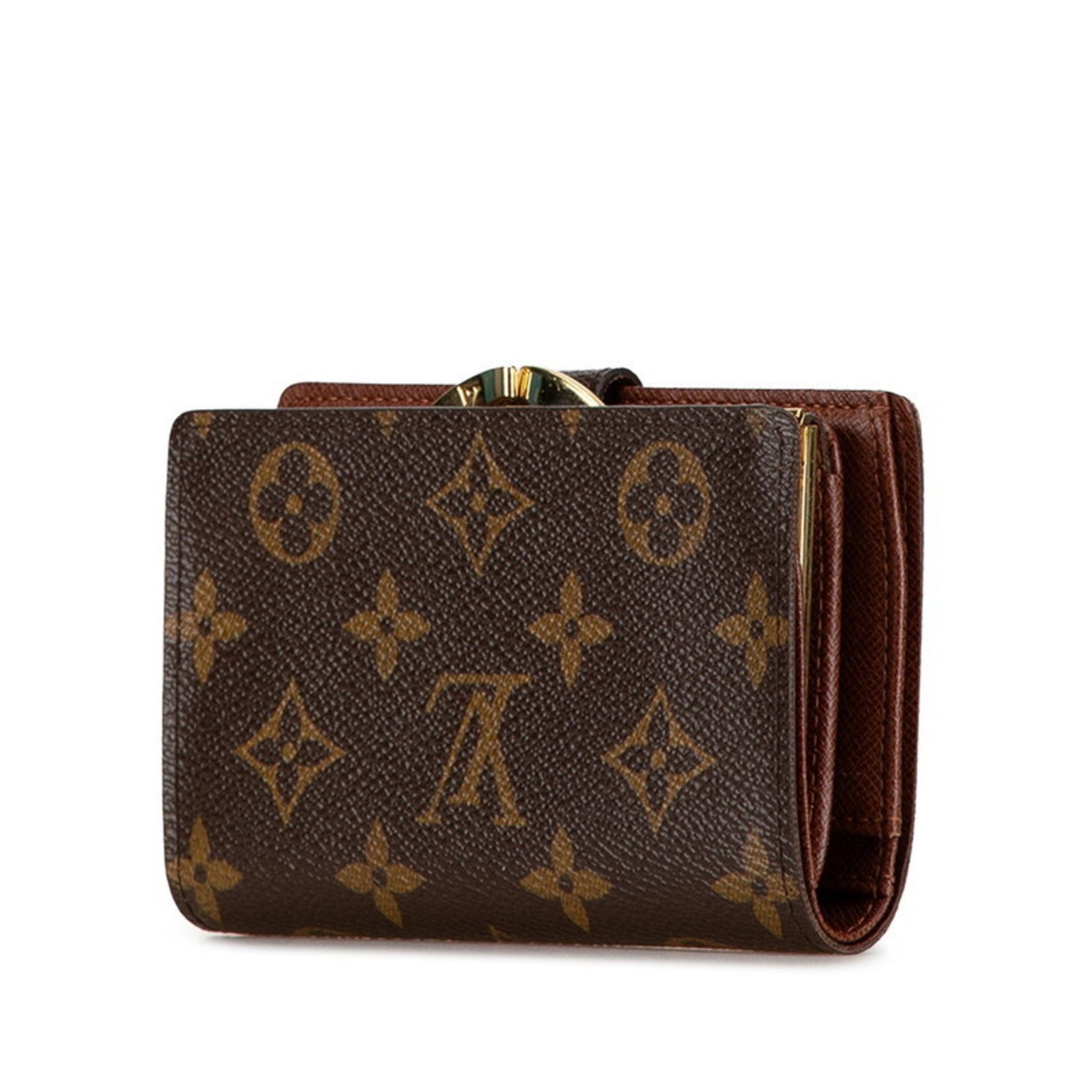 Louis Vuitton Monogram Viennese Bi-fold Wallet PVC Leather