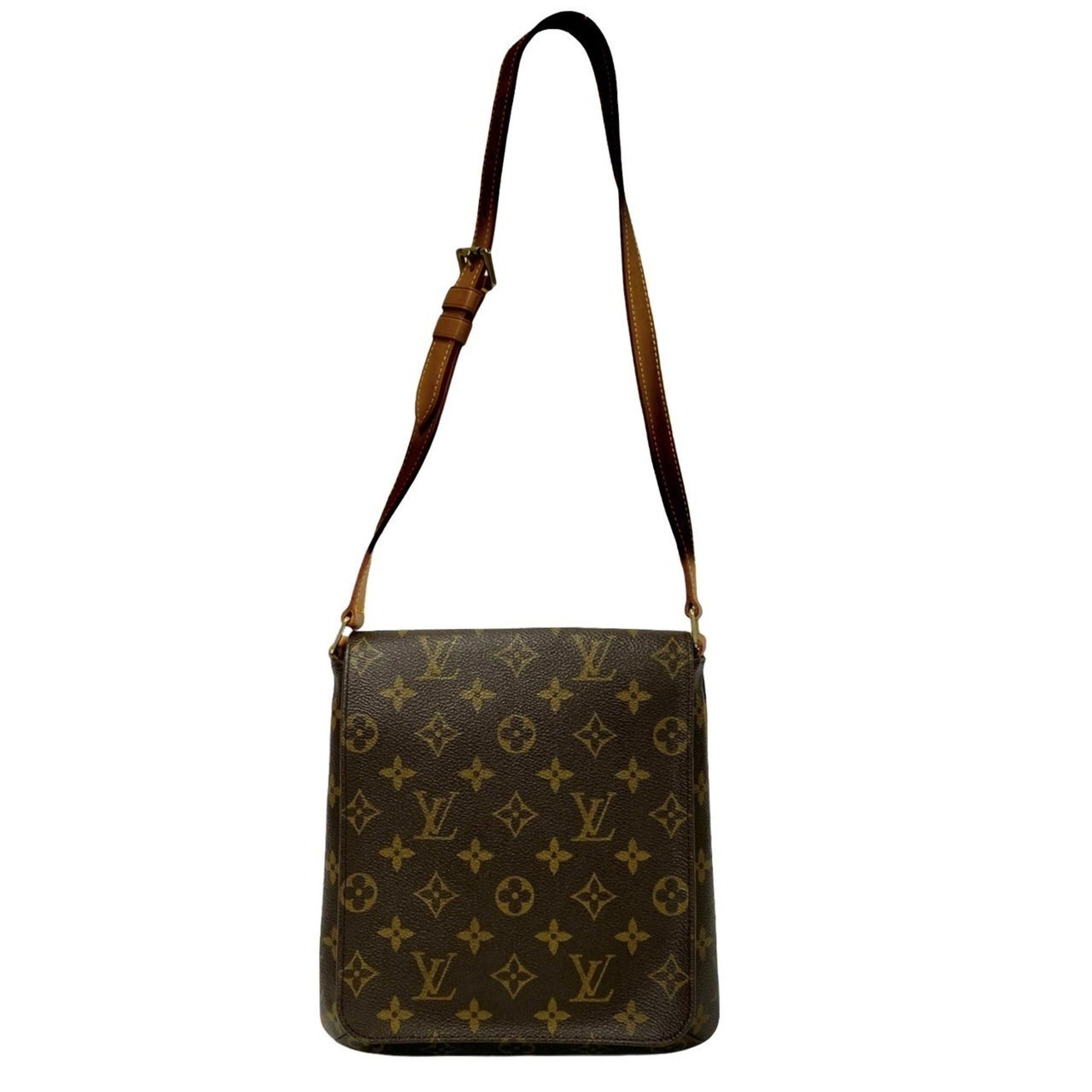Louis Vuitton Musette Salsa Monogram Leather Mini Shoulder Bag/Pochette in