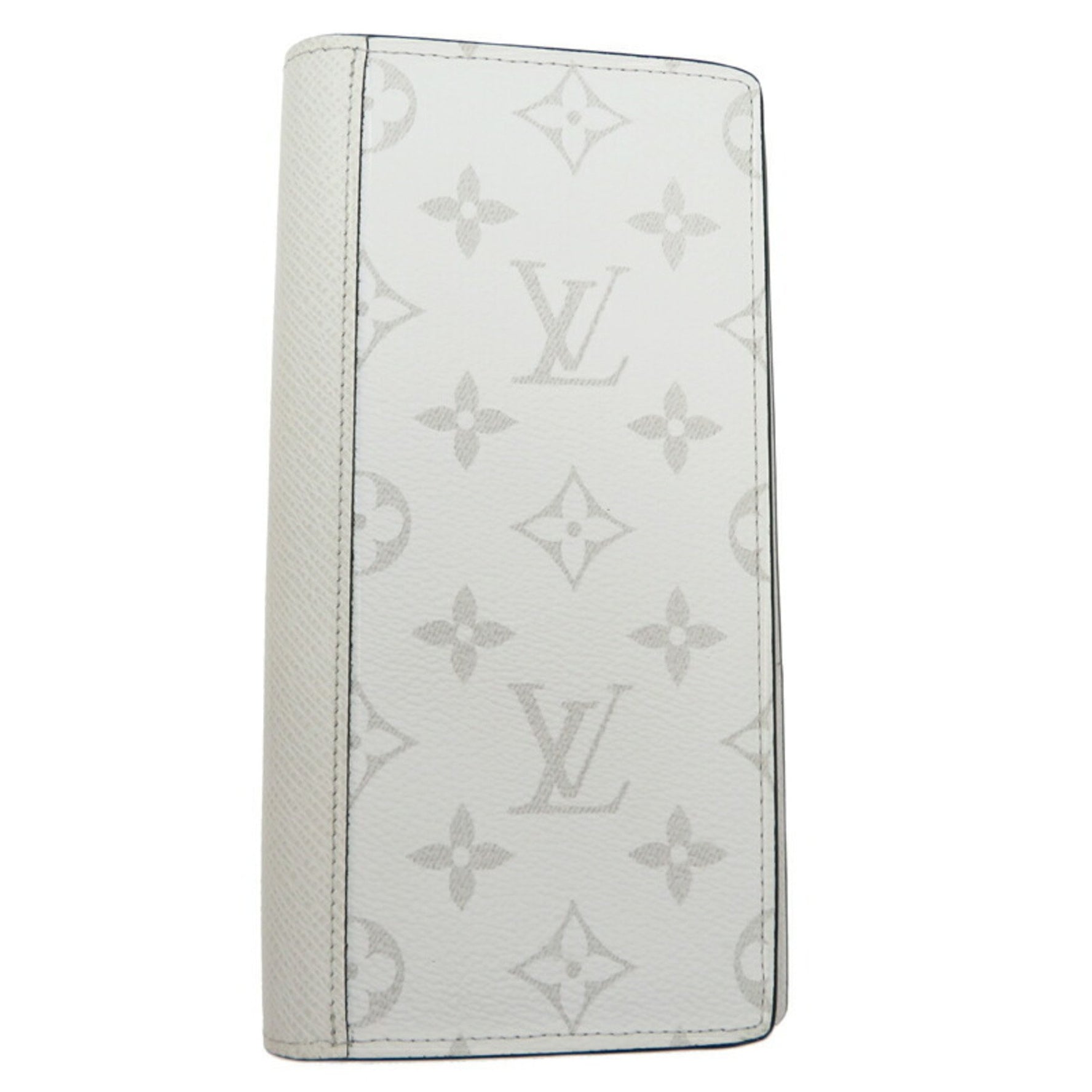 Louis Vuitton Portefeuille Brazza NM and Men's Long Wallet Taiga Rama Antarctica