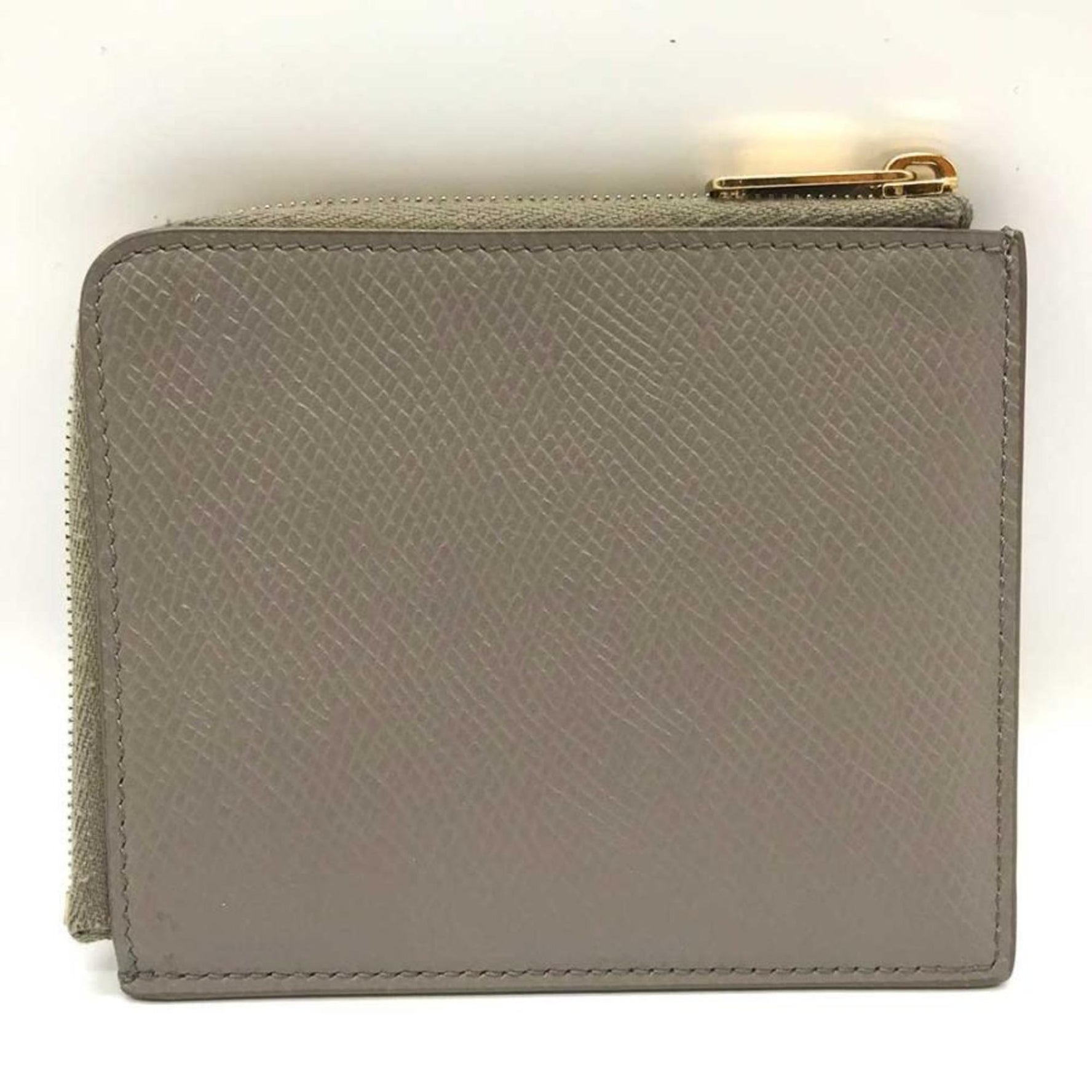 CELINE Compact Wallet Mini L-Shaped Wallet/Coin Case Business Card Holder/Card Black
