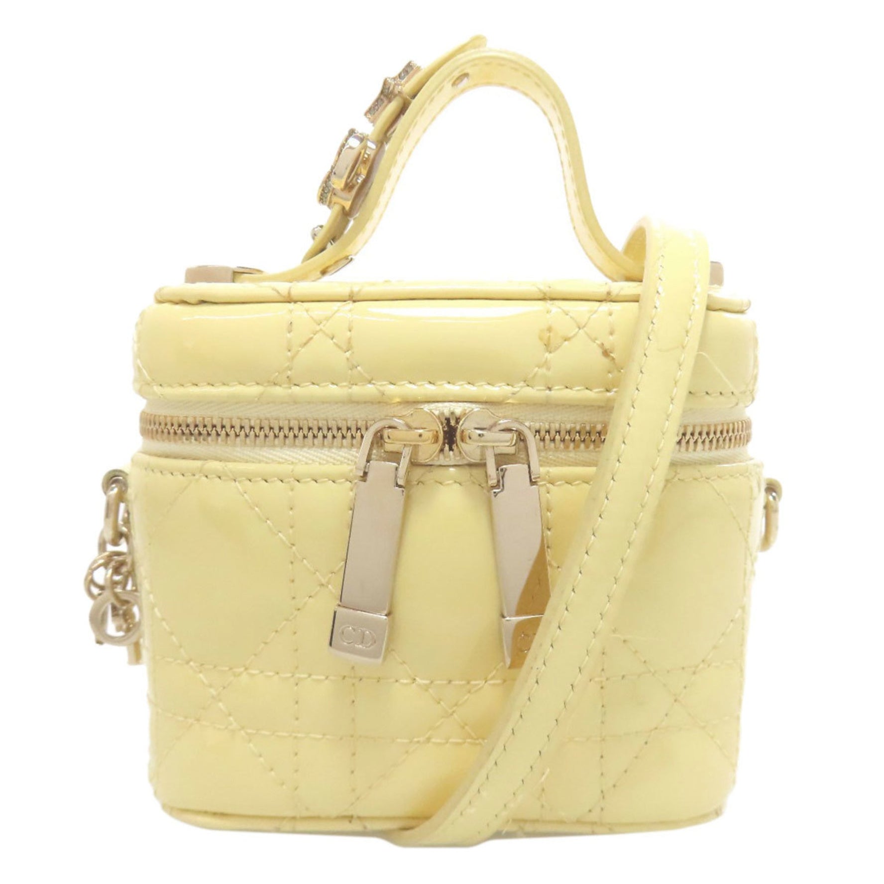 Christian Dior Micro Vanity Handbag Enamel CHRISTIAN DIOR