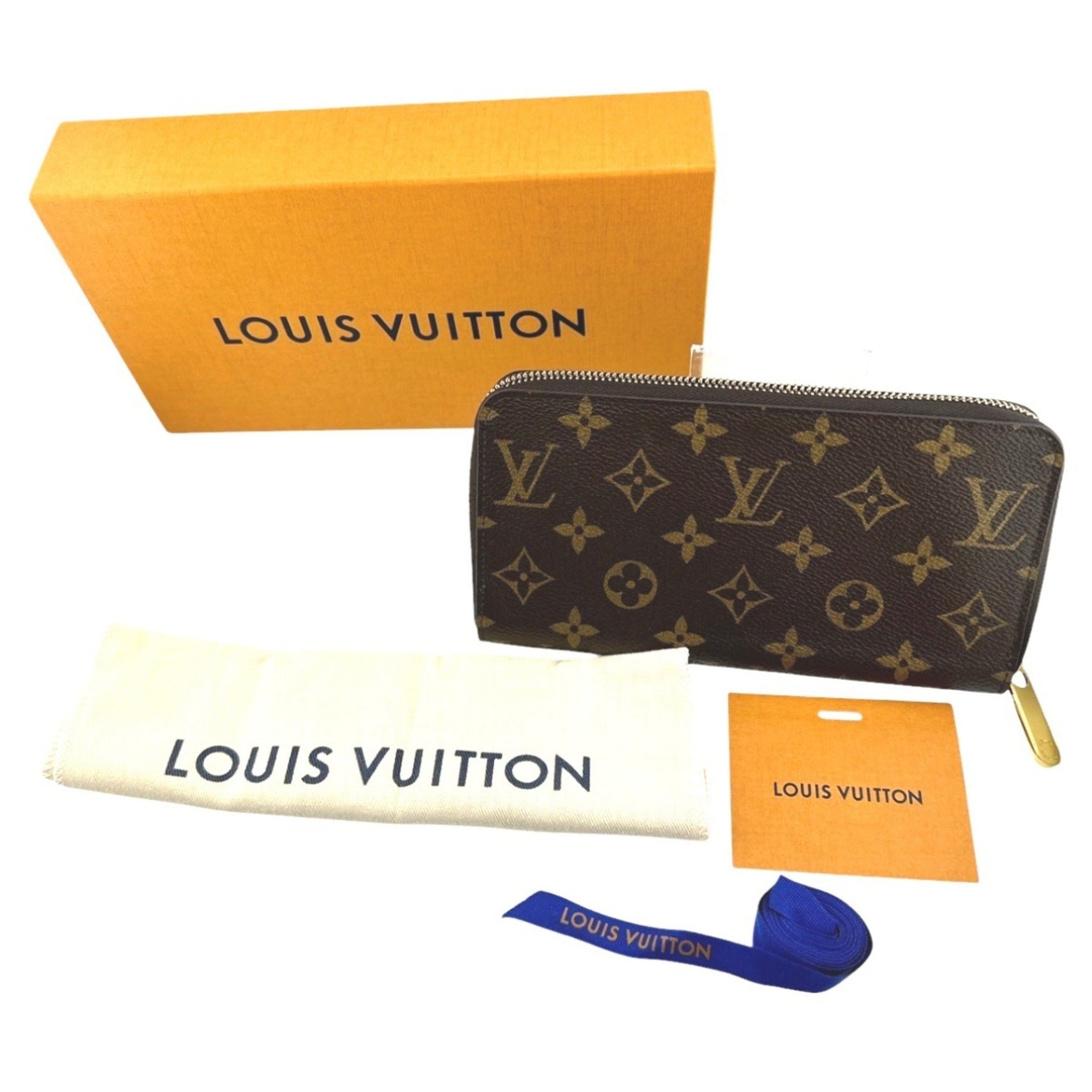Louis Vuitton Long Wallet Zipper Monogram Zippy Canvas Rose Ballerine