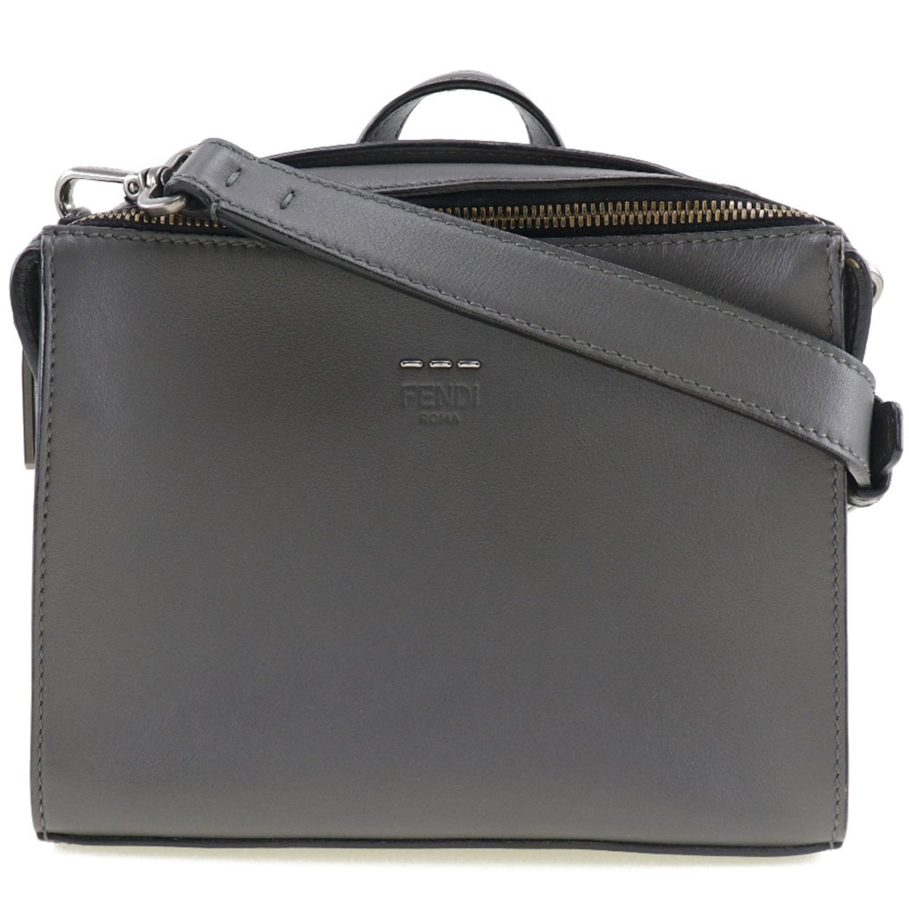Fendi Mini Messenger Shoulder Leather Ladies Handbag