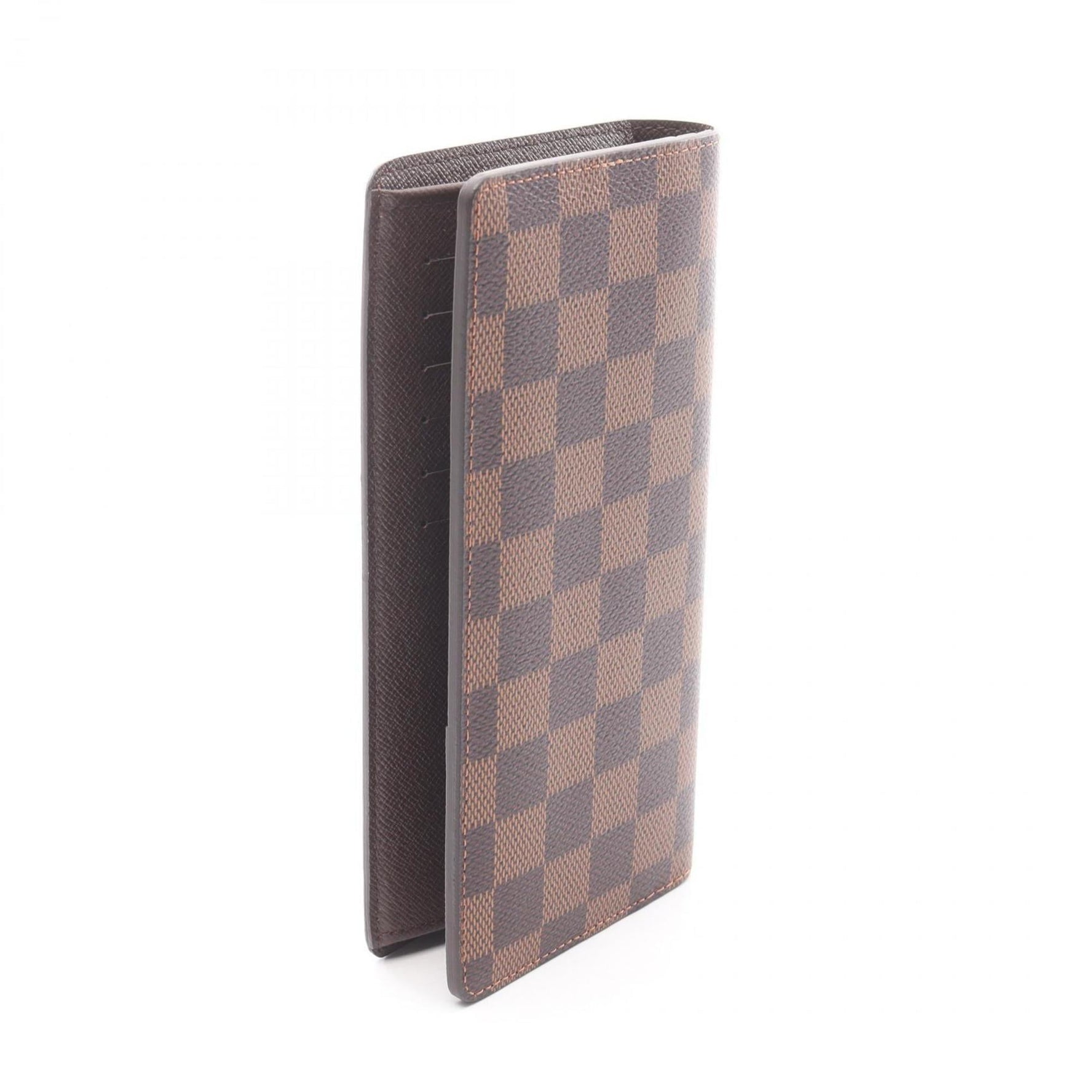 Louis Vuitton Portefeuille Brazza Damier Ebene Bi-fold Long Wallet