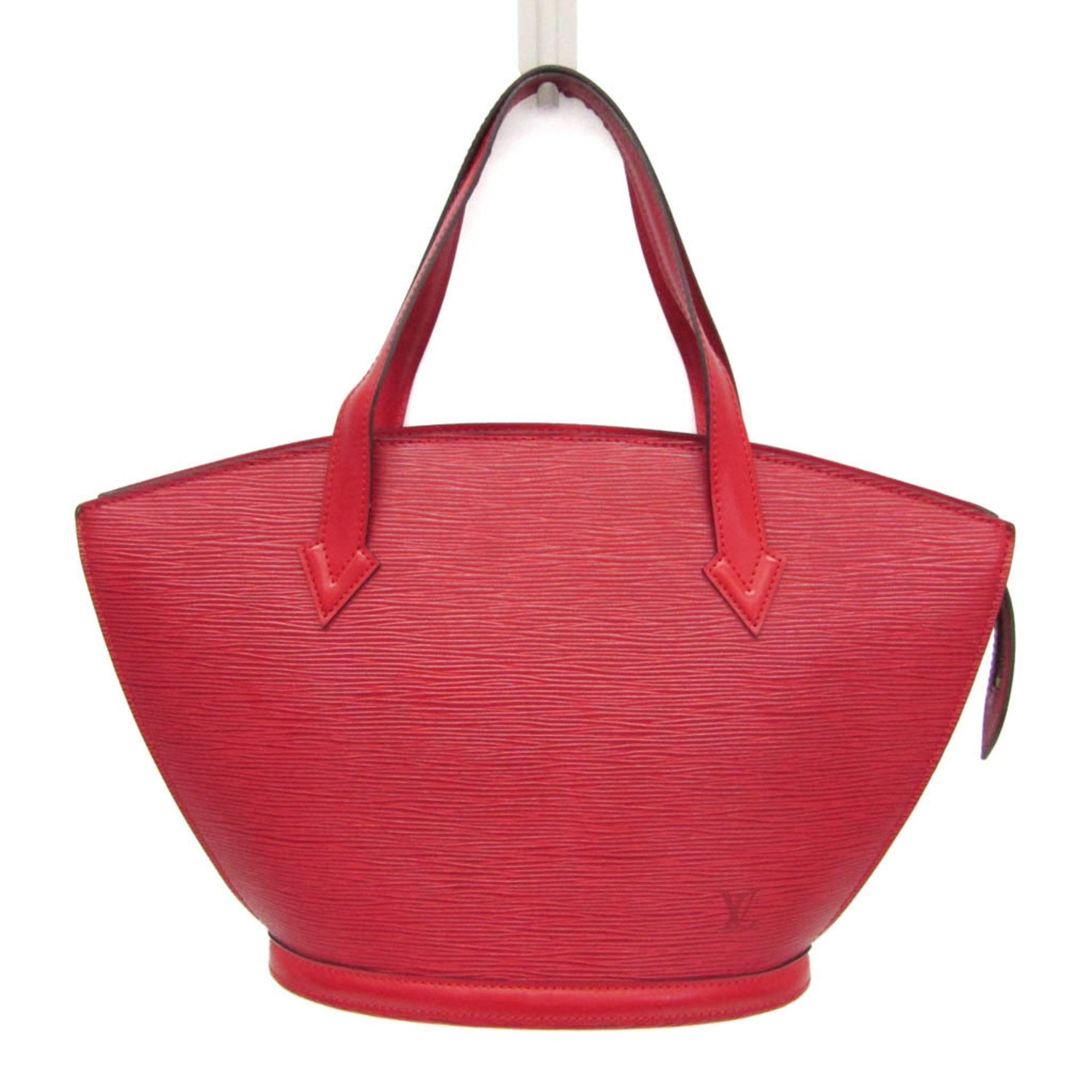 Louis Vuitton Epi Saint Jacques Handbag Castilian Red