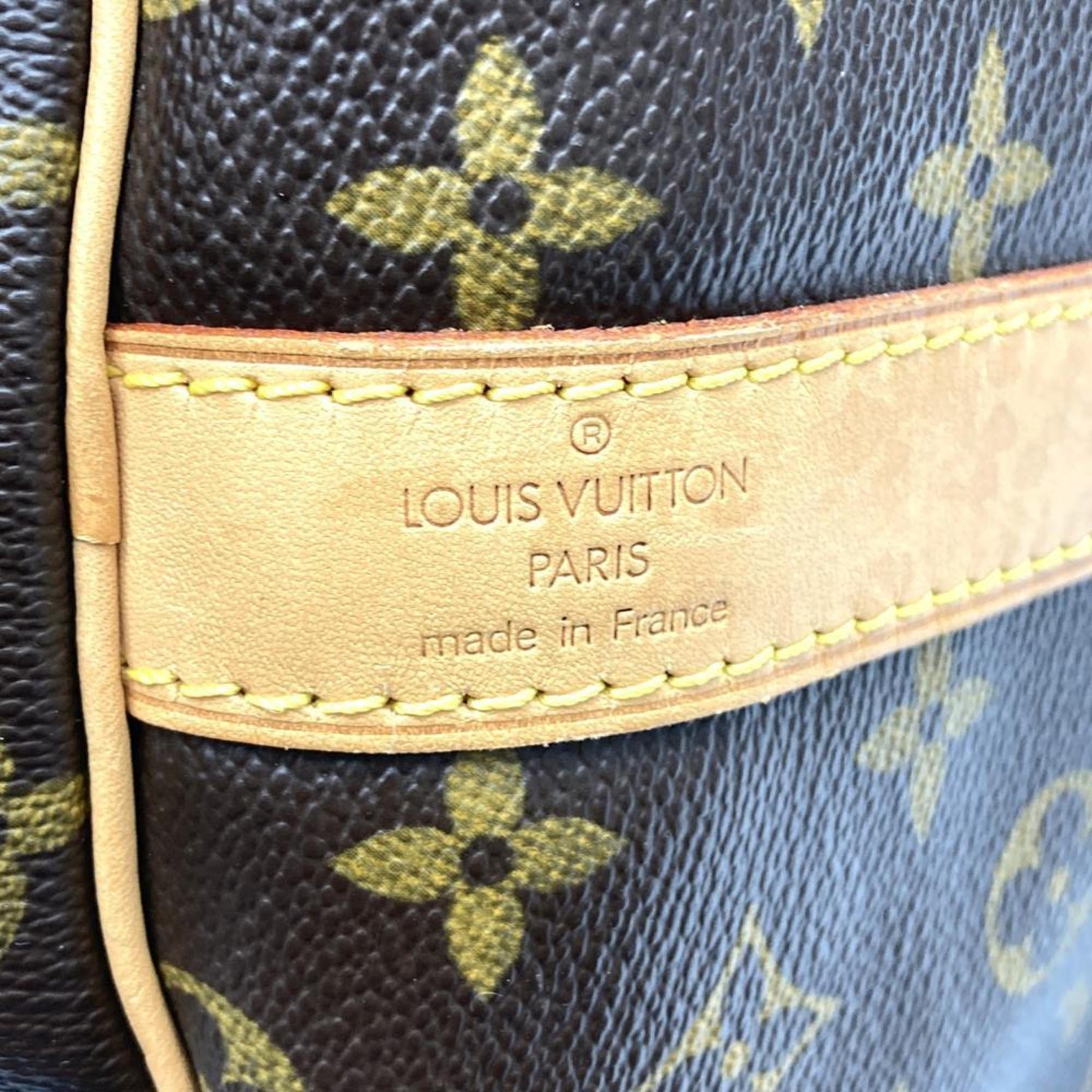 Louis Vuitton Keepall Bandouliere 60 Boston Bag Monogram Canvas Men's