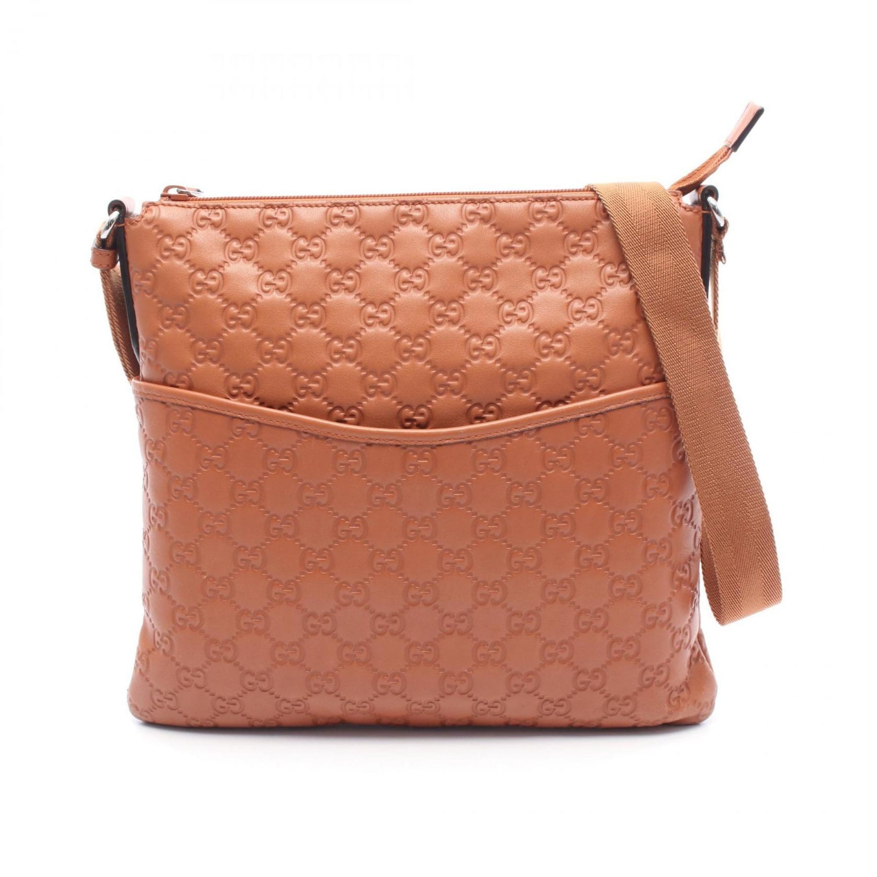 Gucci Guccissima Shoulder Bag, Leather