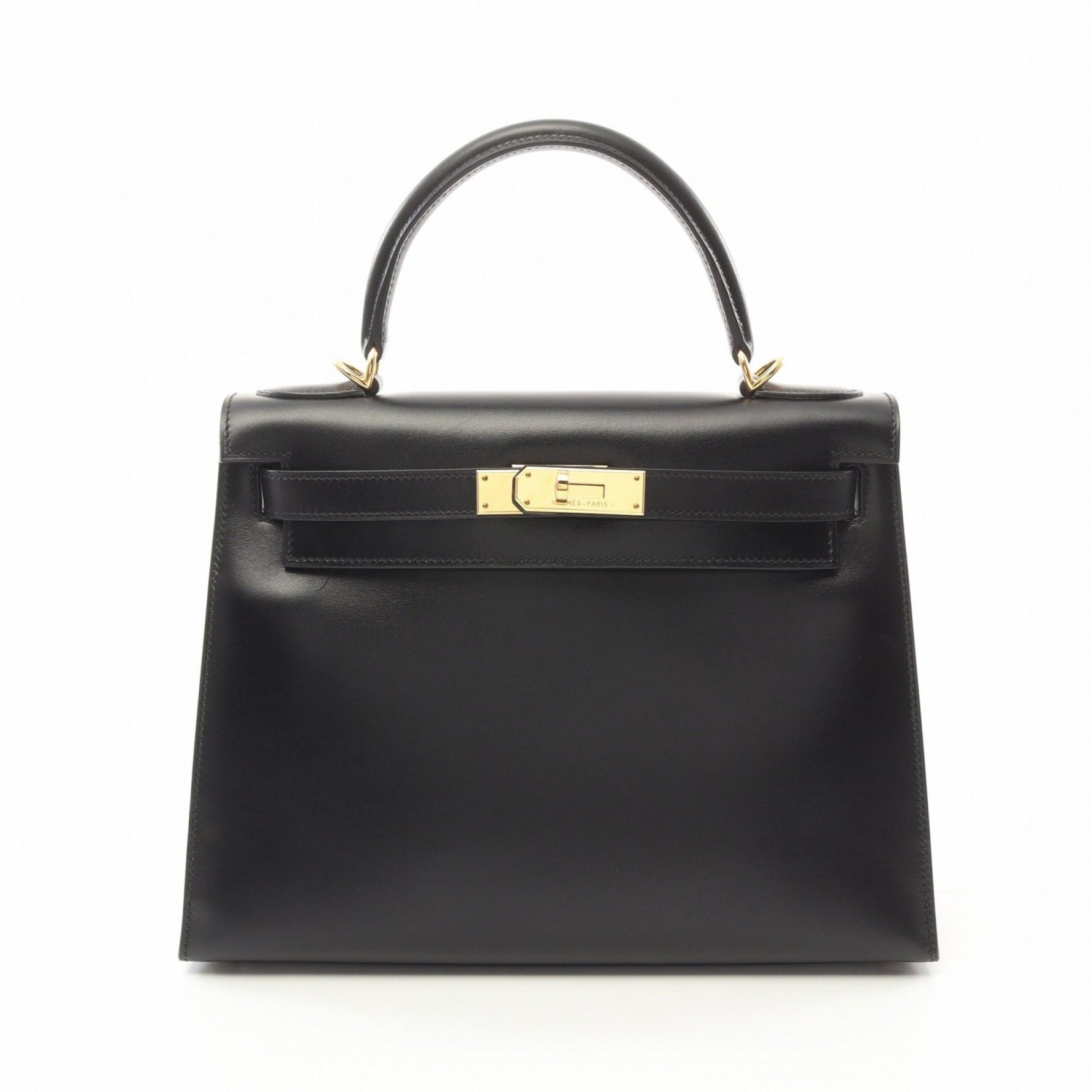 Hermes Kelly 28 Handbag Calfskin (Cowhide) Boxcalf