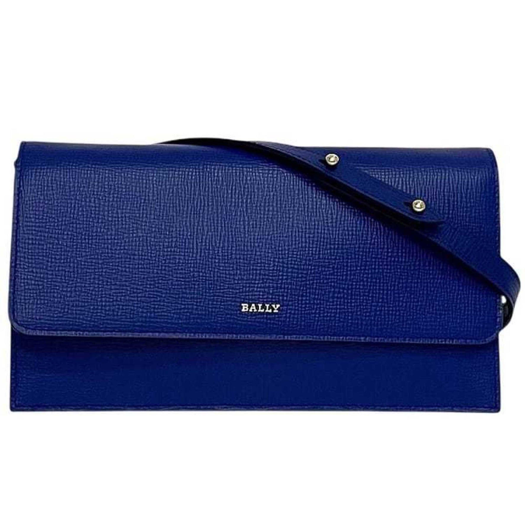 Bally Shoulder Wallet Leather Crossbody Unisex