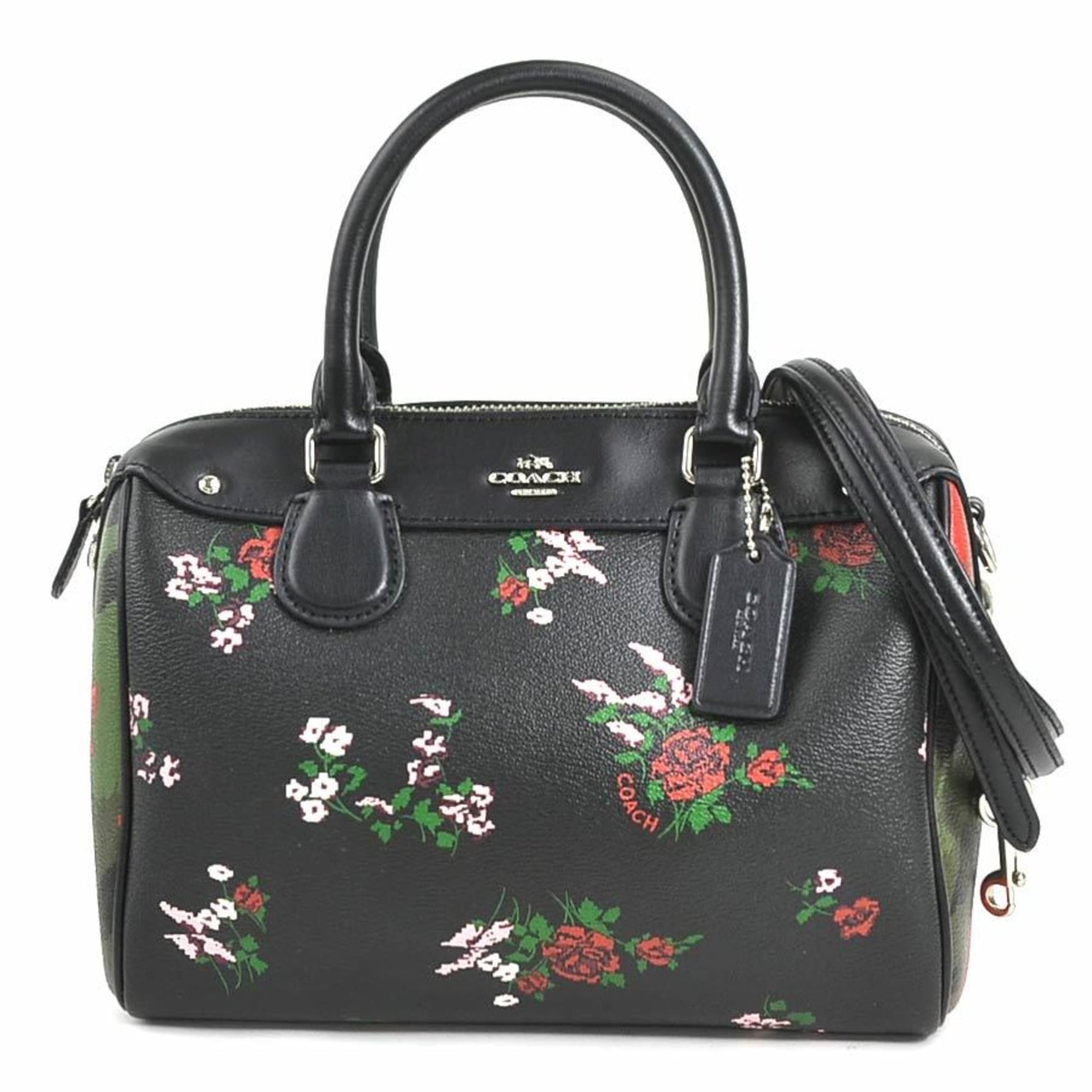 Coach handbag shoulder bag leather ladies