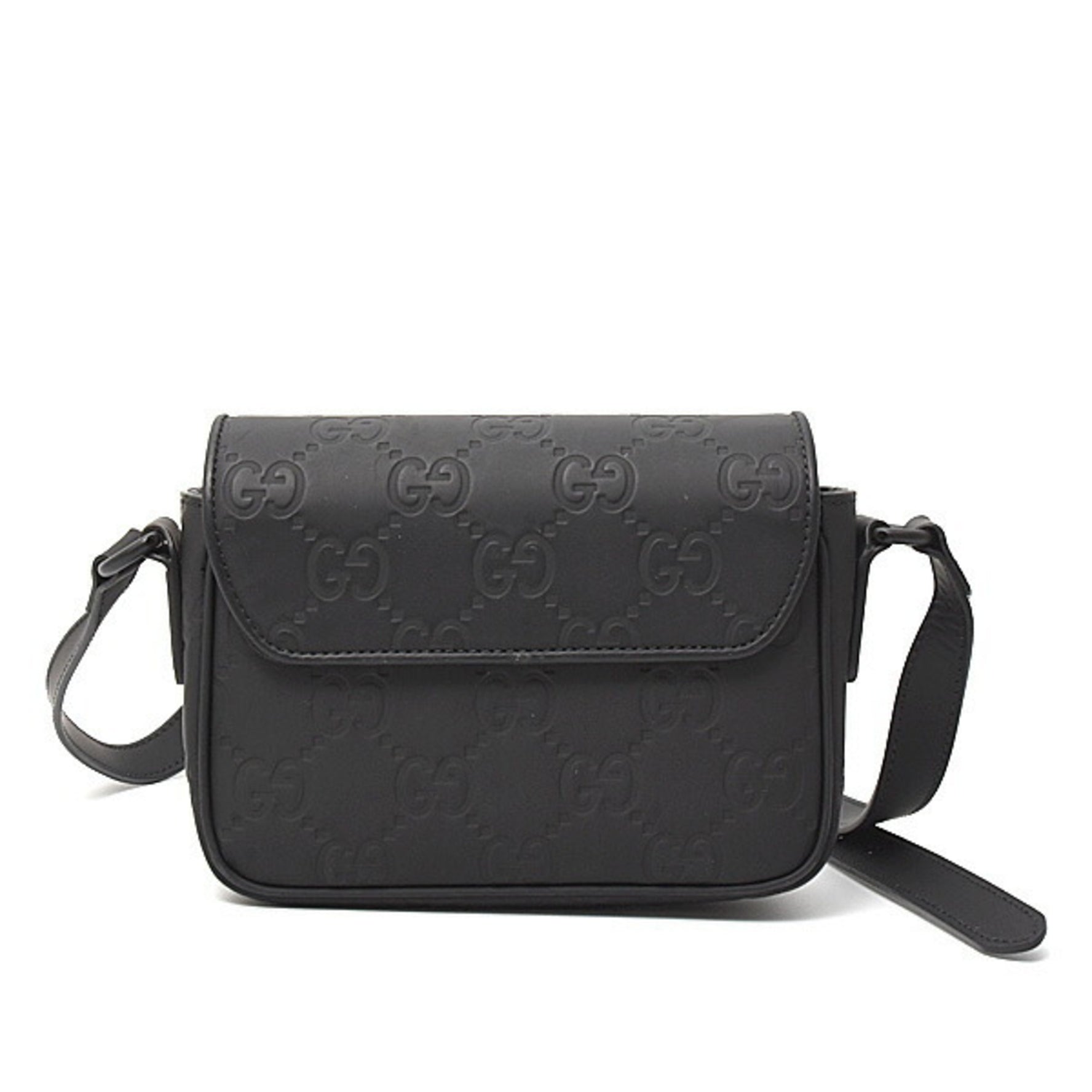 Gucci GG Rubber Effect Super Shoulder Bag in (GUCCI