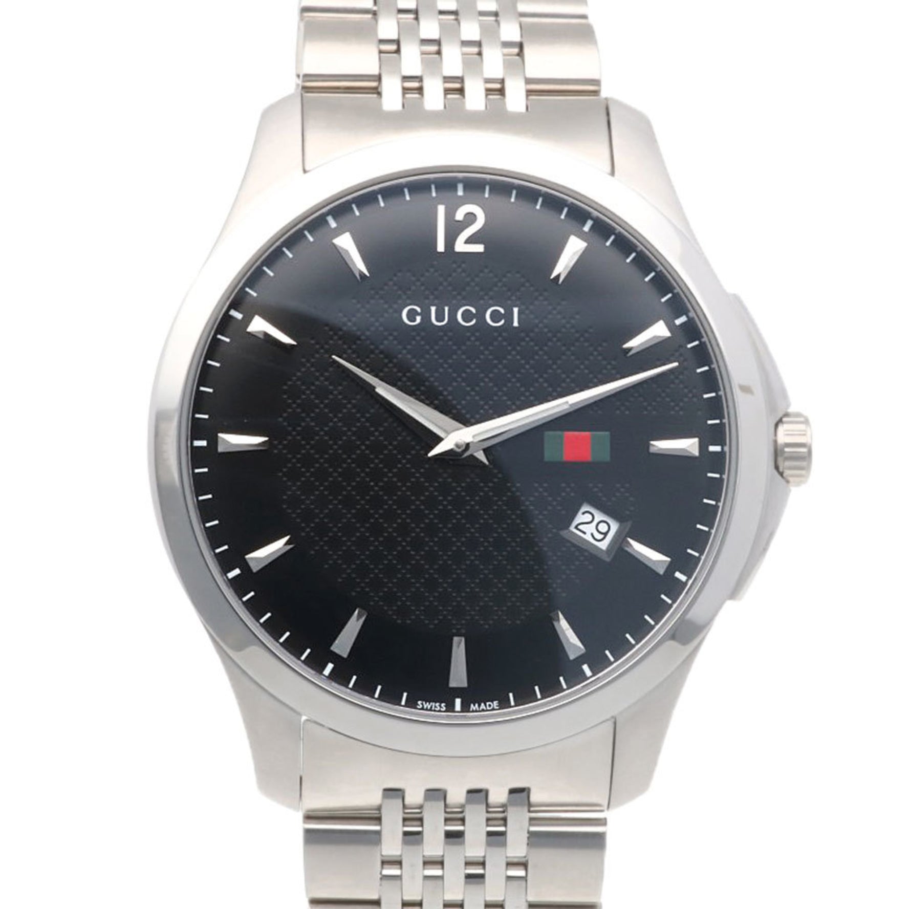 Gucci G Timeless Watch Stainless Steel 126.3 Quartz