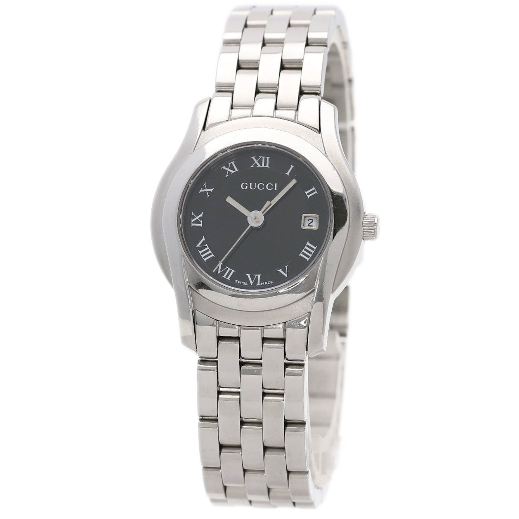 Gucci Watch Stainless Steel SS Ladies