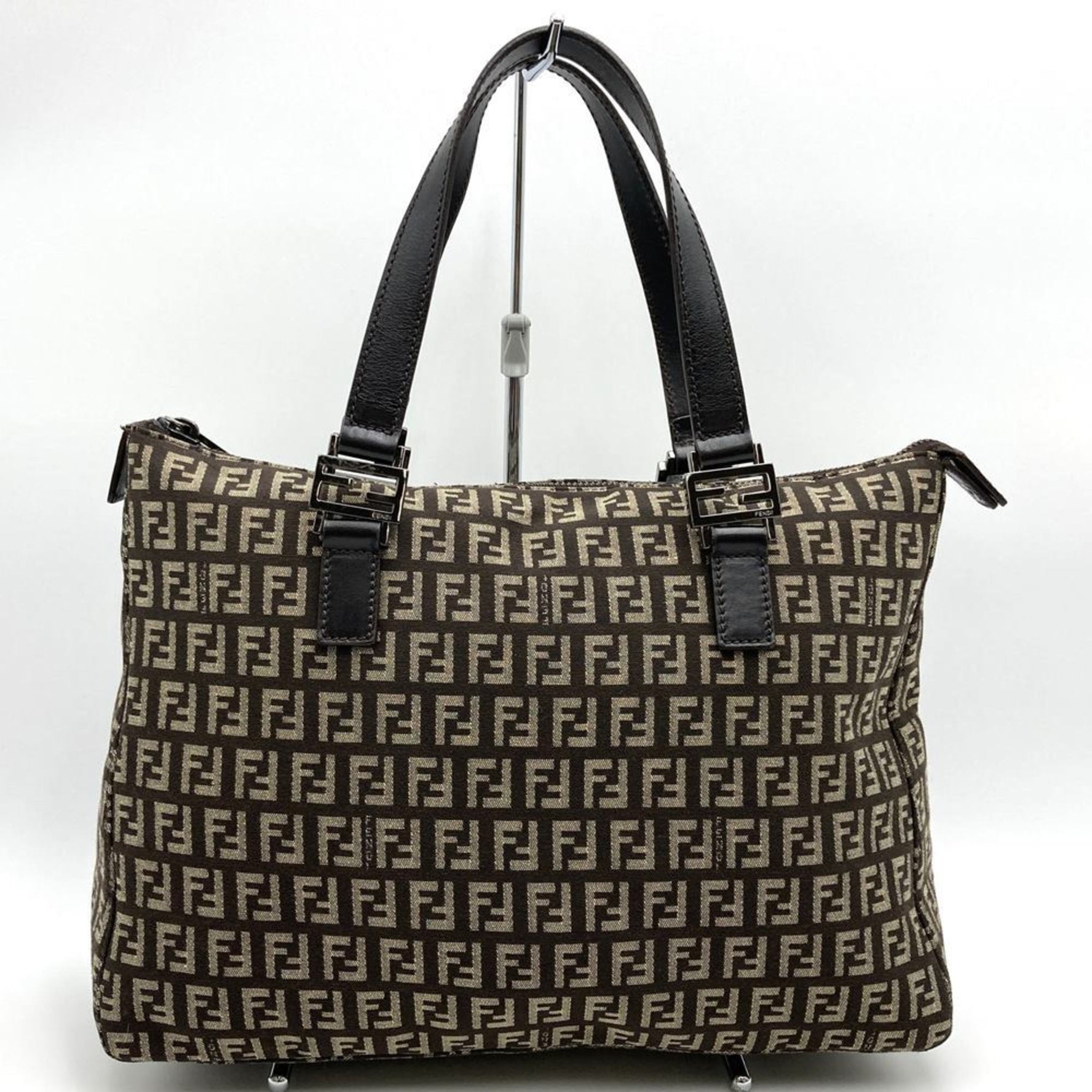 FENDI Zucchino handbag tote bag in canvas