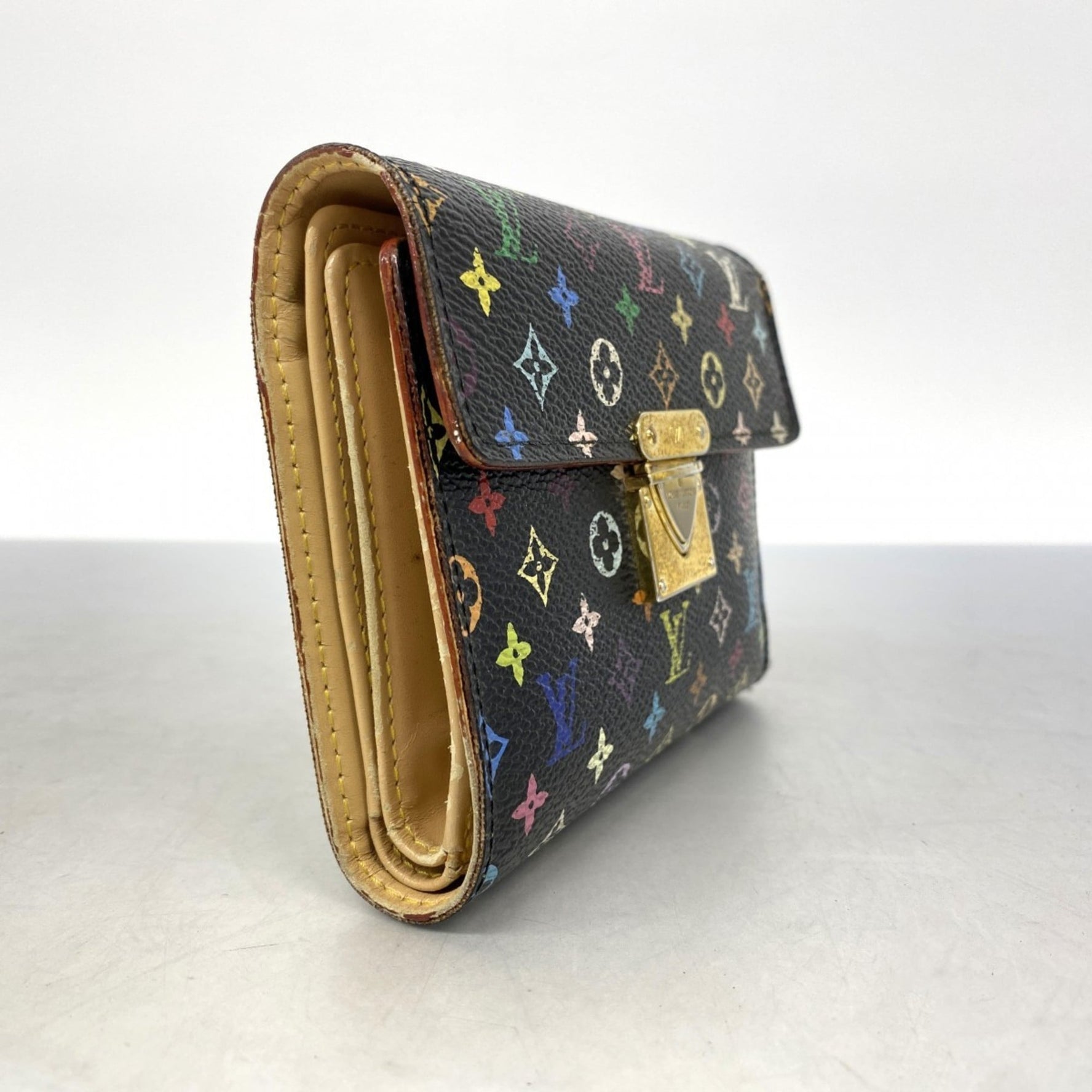 Louis Vuitton Monogram Multicolore Portefeuille Koala Tri-fold Wallet