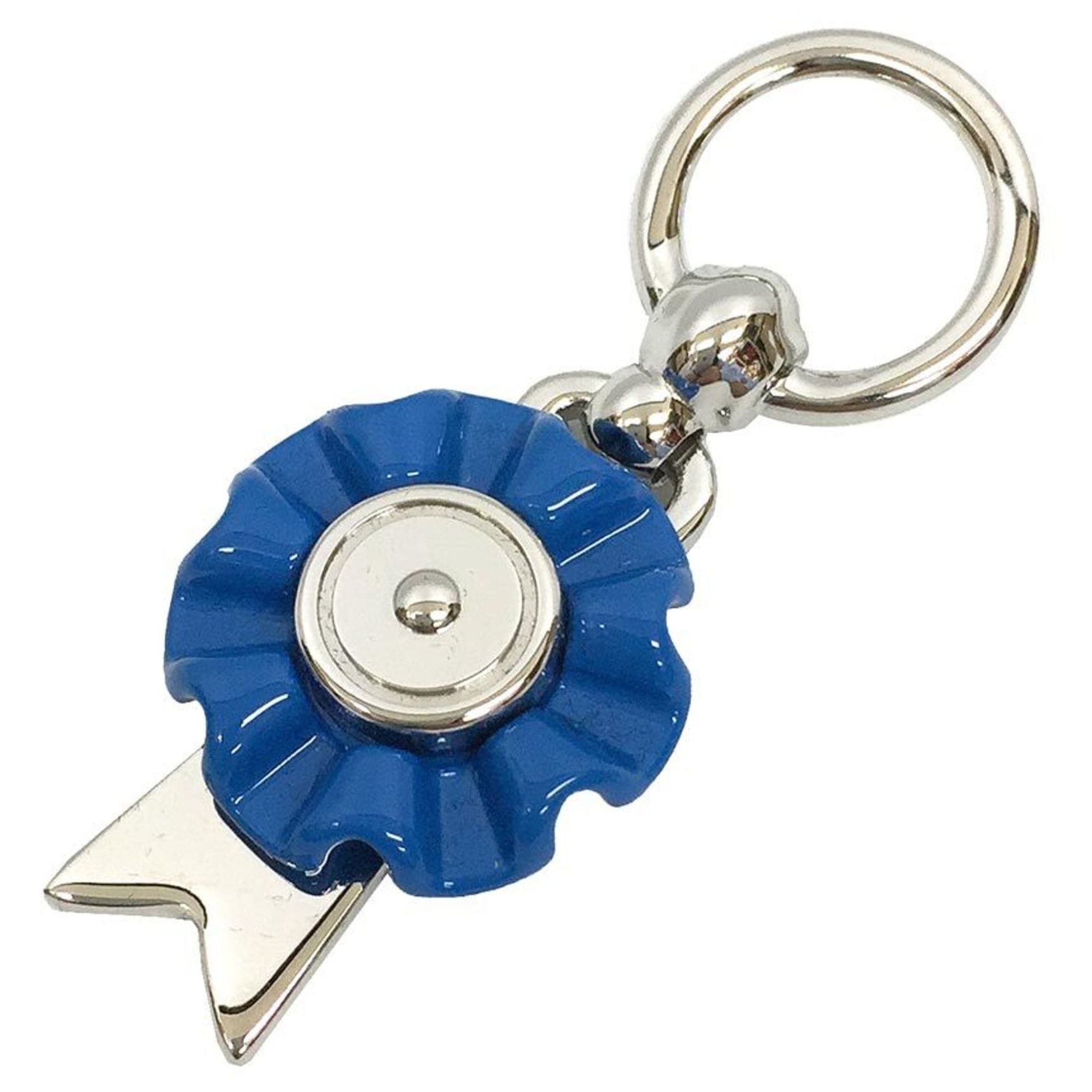 Hermes Hermès Flot Twilly Scarf Ring, BLEU VIF