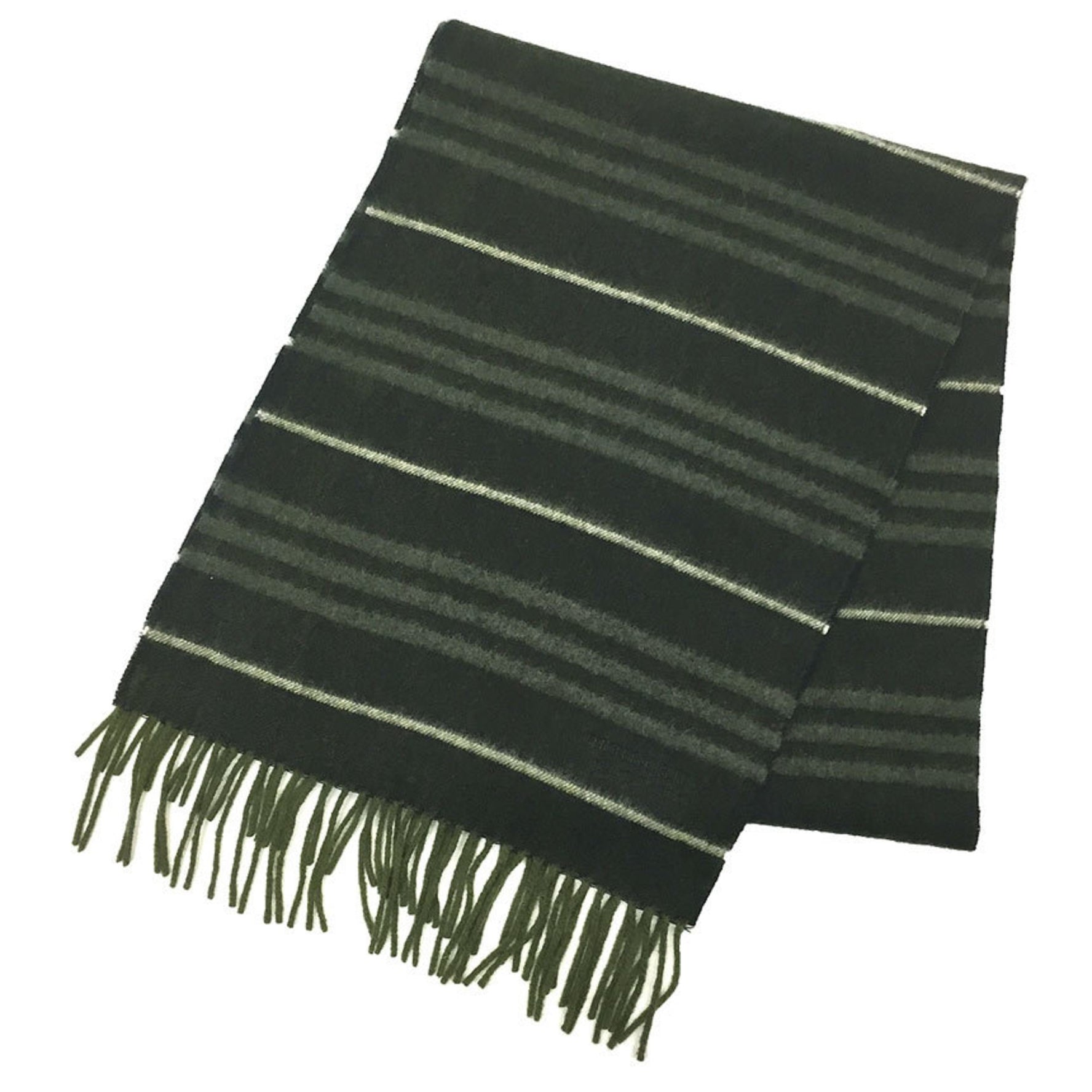 BURBERRY BLACK LABEL Black Label Scarf Khaki Cashmere