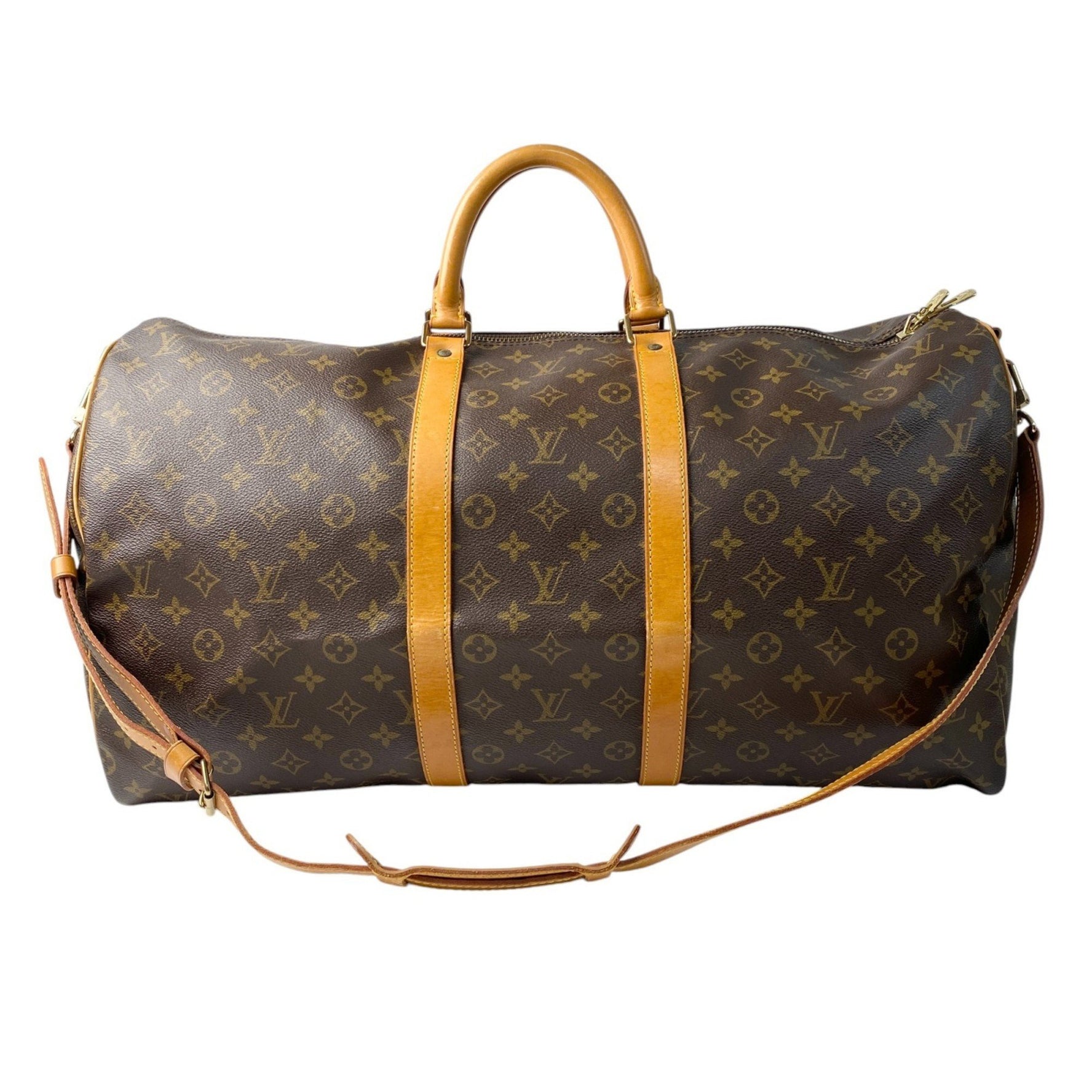 Louis Vuitton Keepall Bandouliere 55 Boston Bag, Shoulder Crossbody
