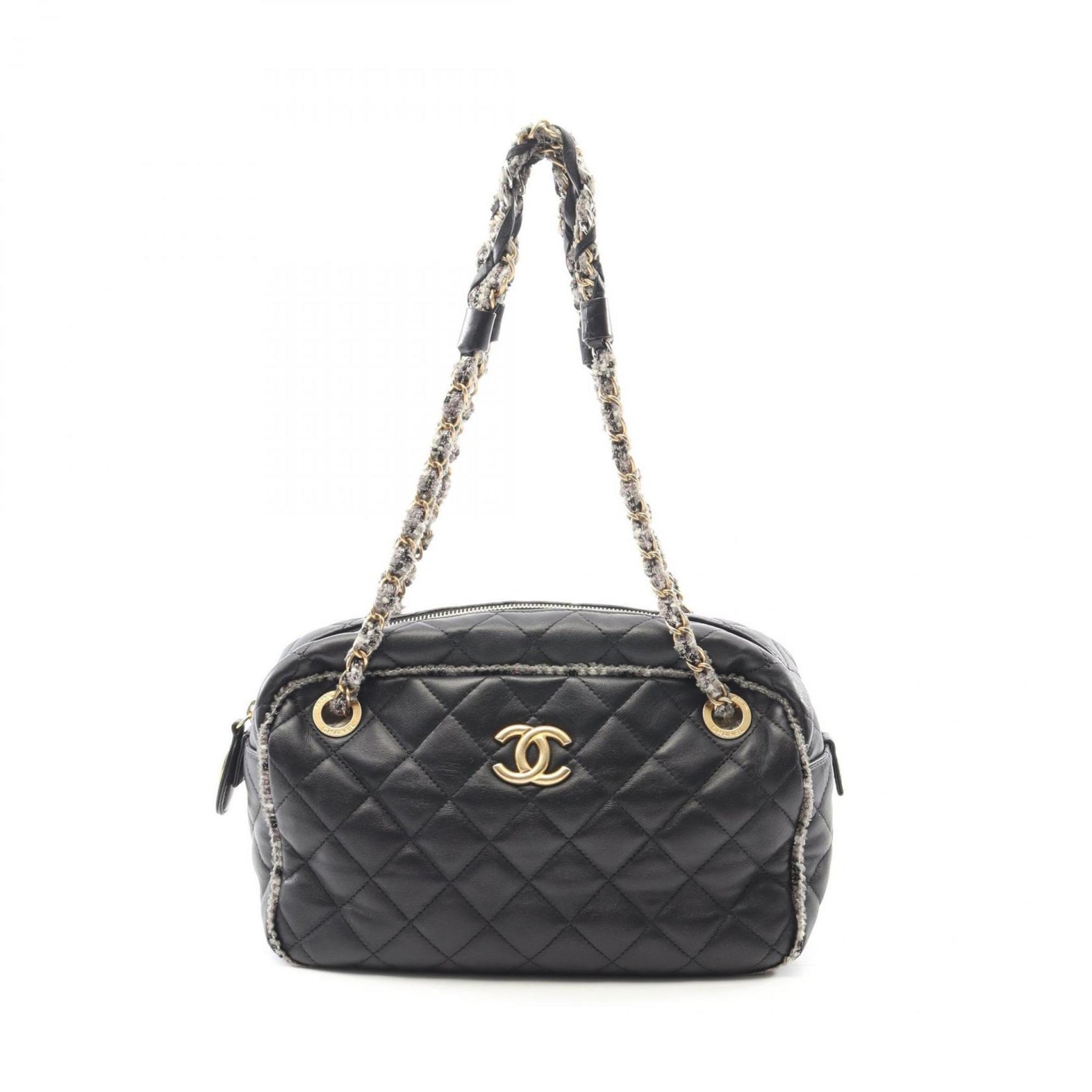 CHANEL Matelasse Shoulder Bag, Lambskin Leather