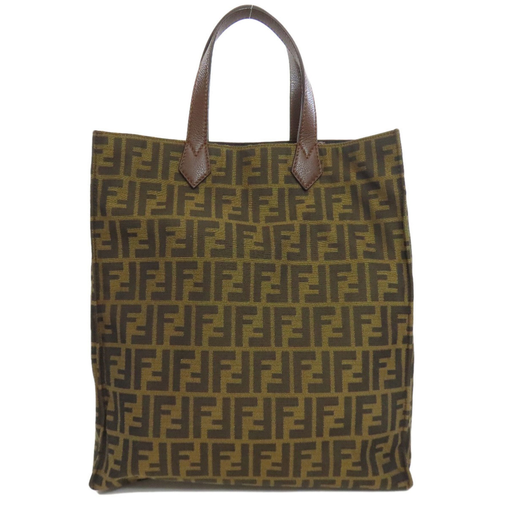 FENDI Zucca pattern tote bag canvas