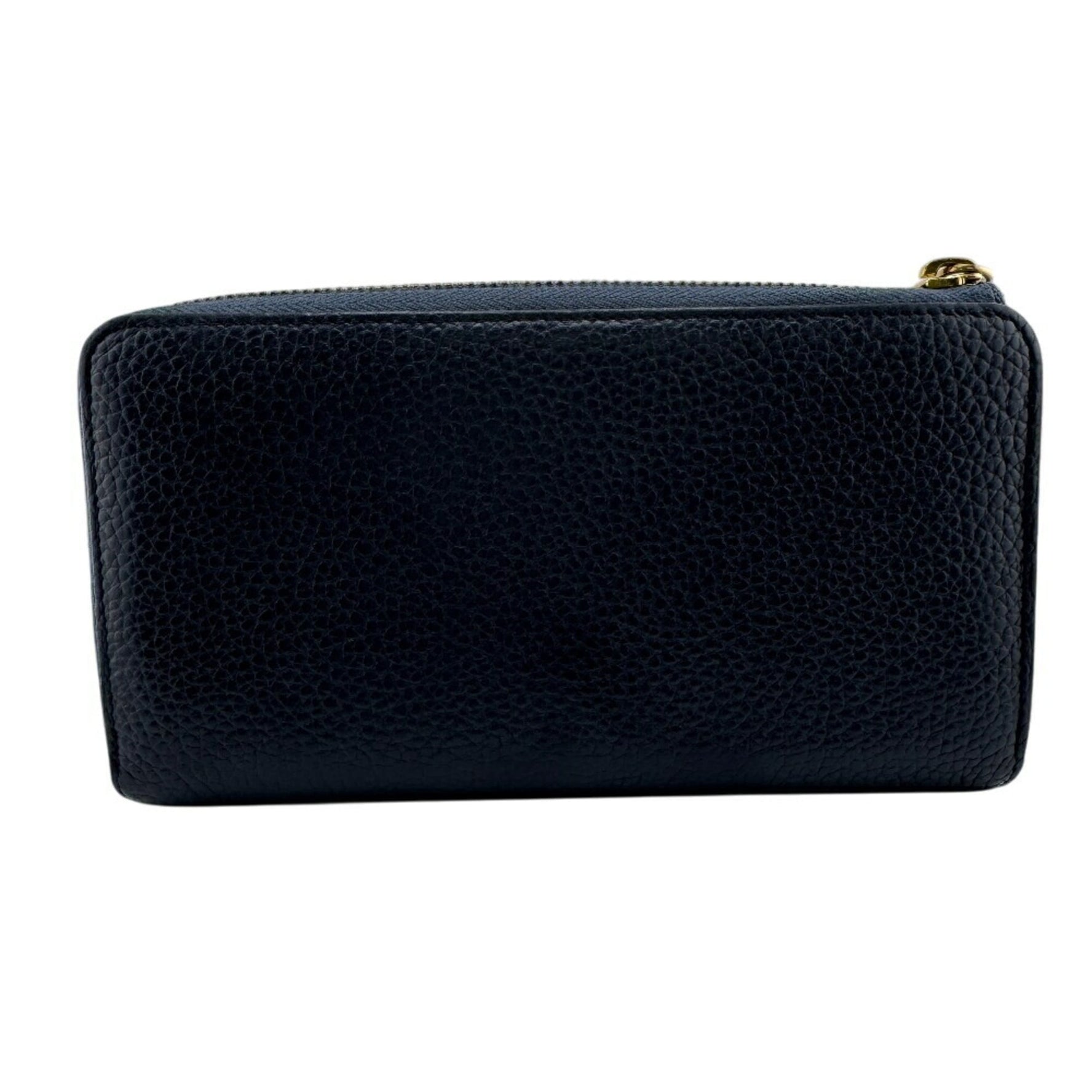 LOUIS VUITTON Portefeuille Comet Round Zip Wallet, Navy, Unisex