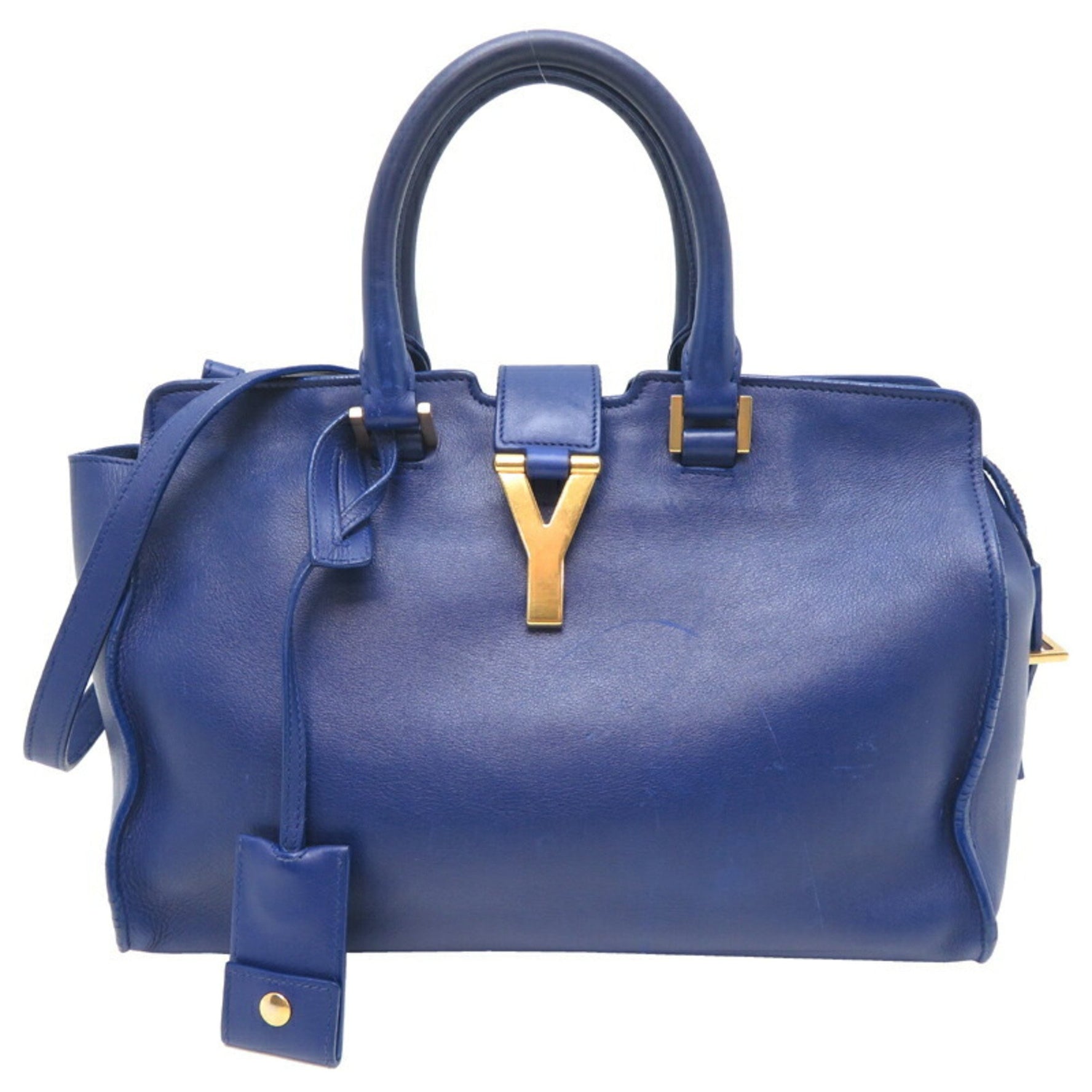 Saint Laurent Paris Petit Cabas Handbag Leather