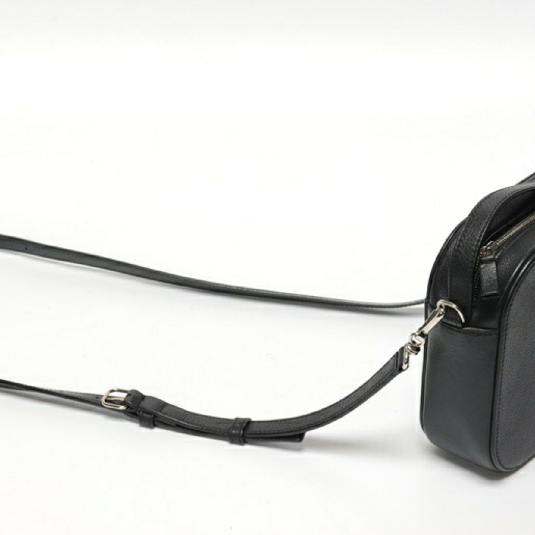 BALENCIAGA Everyday Camera Bag Shoulder Leather
