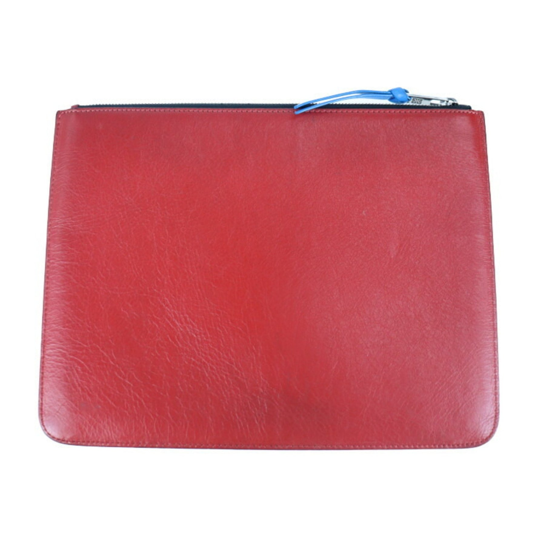 GIVENCHY Pouch Second Bag Leather Red Black White Clutch