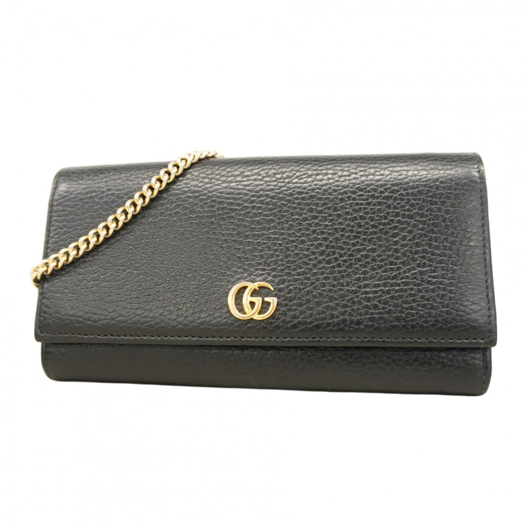 Gucci GG Marmont Shoulder Wallet Leather