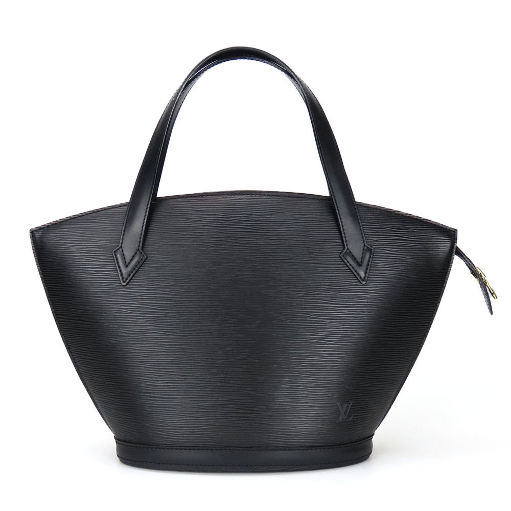 Louis Vuitton Tote Bag Saint Jacques Epi Leather Noir Black