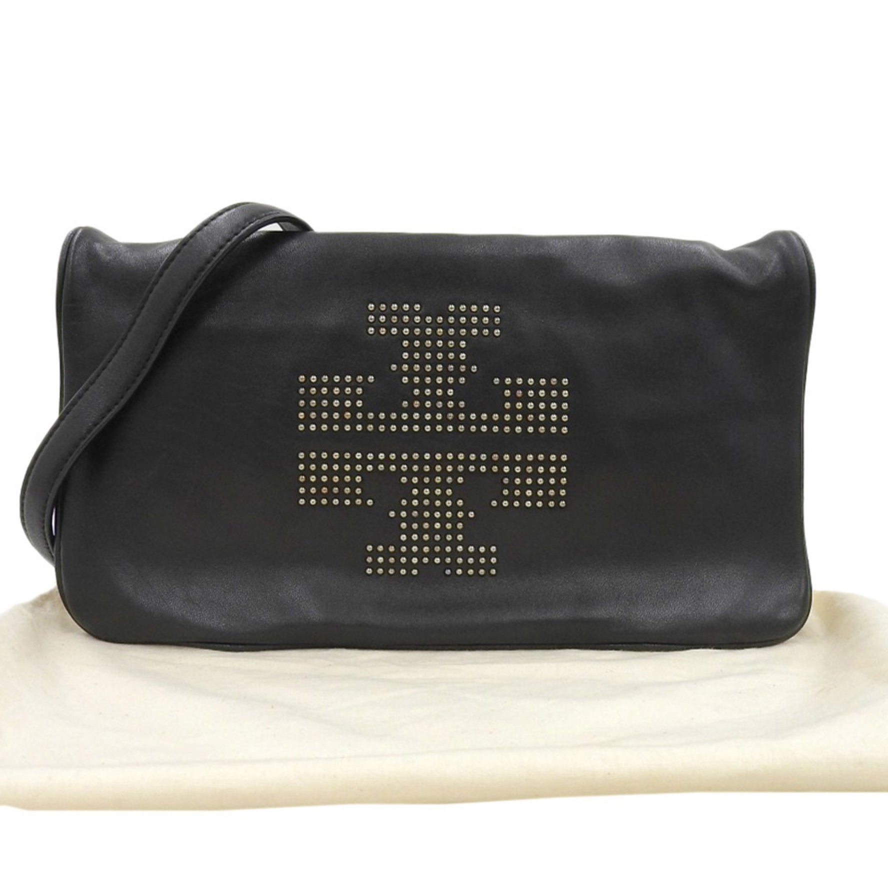 Tory Burch Bag Shoulder Clutch Leather