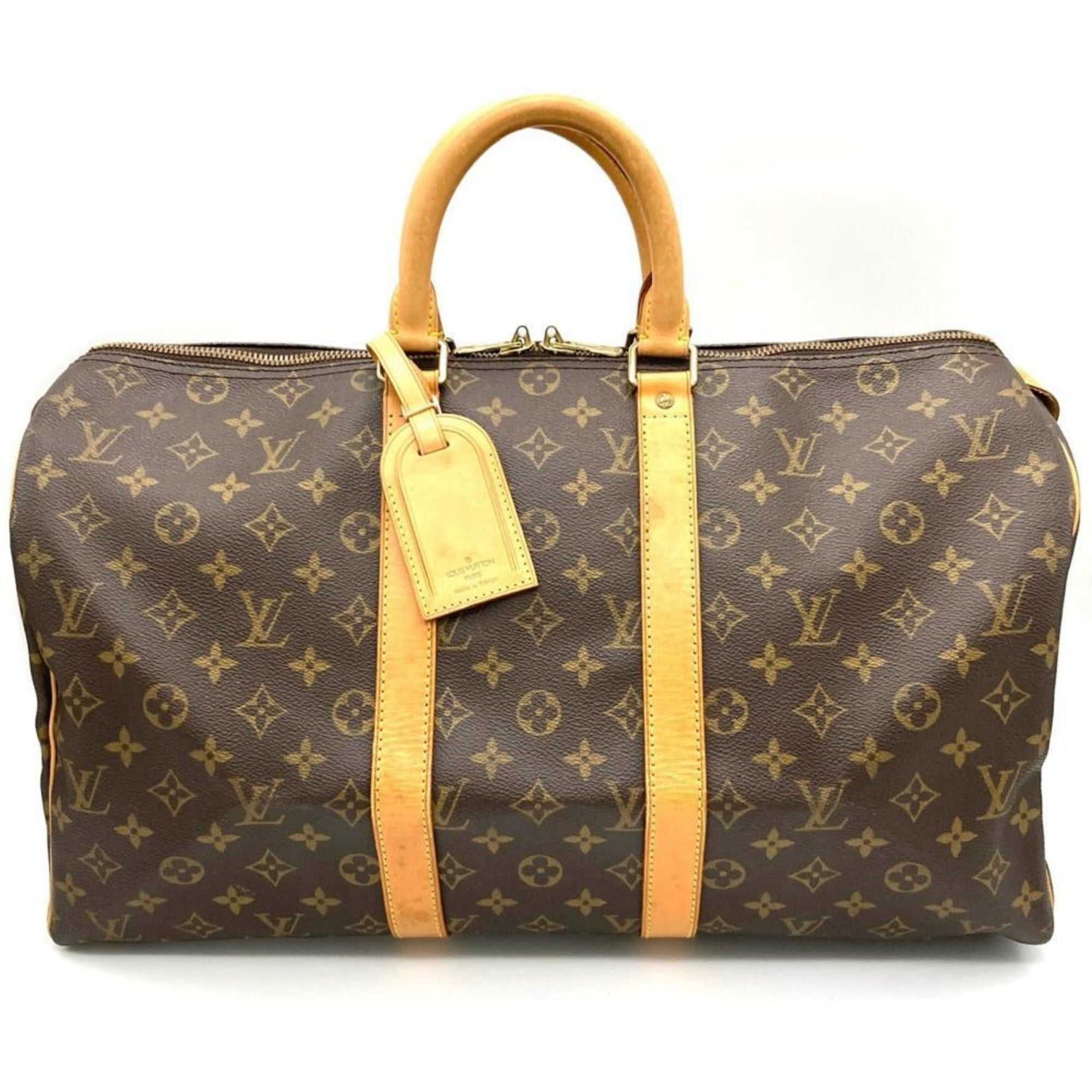 Louis Vuitton Keepall 45 Boston Bag in Monogram Canvas