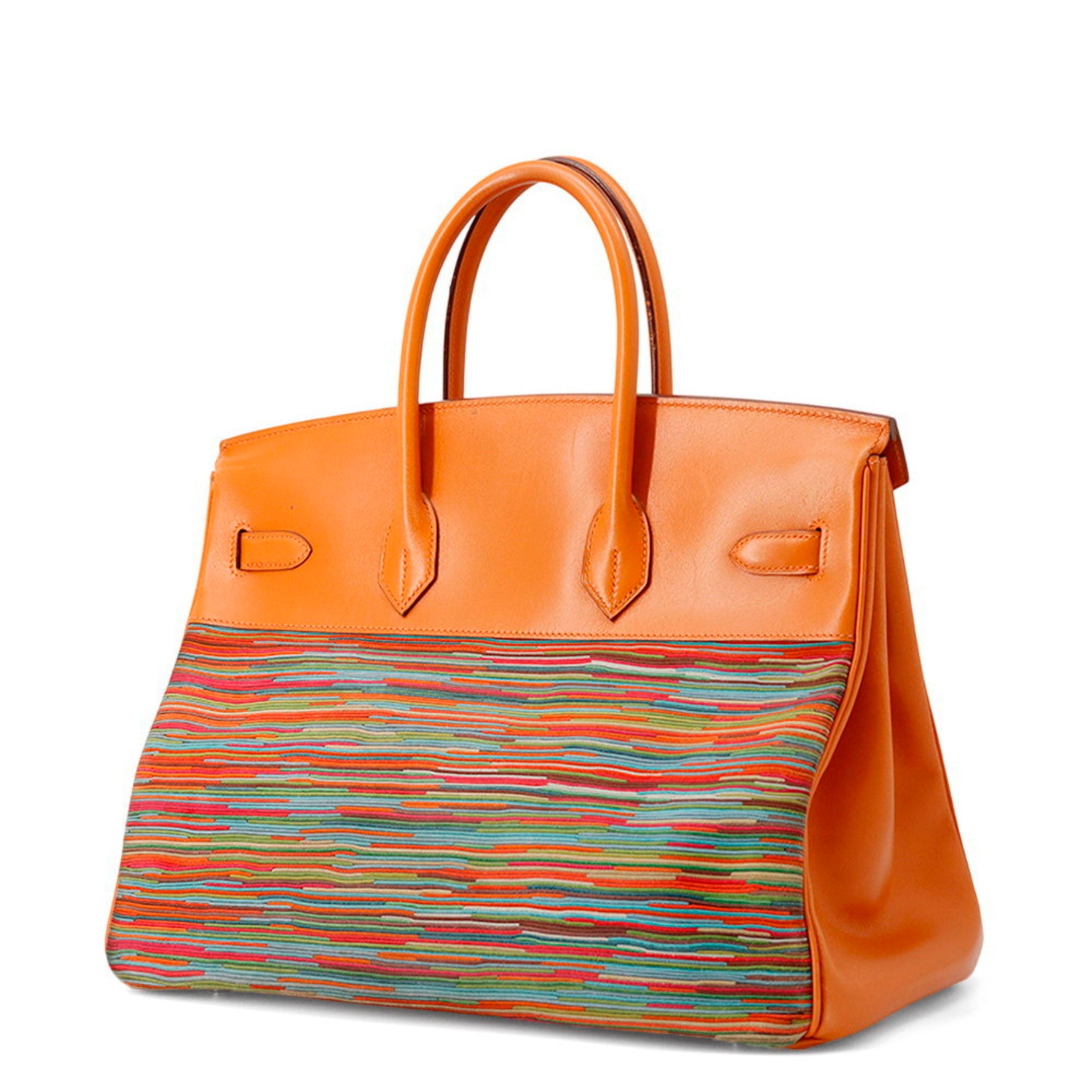 Hermès Birkin 35 Vibrato Box Calf Leather H Stamp HERMES Handbag