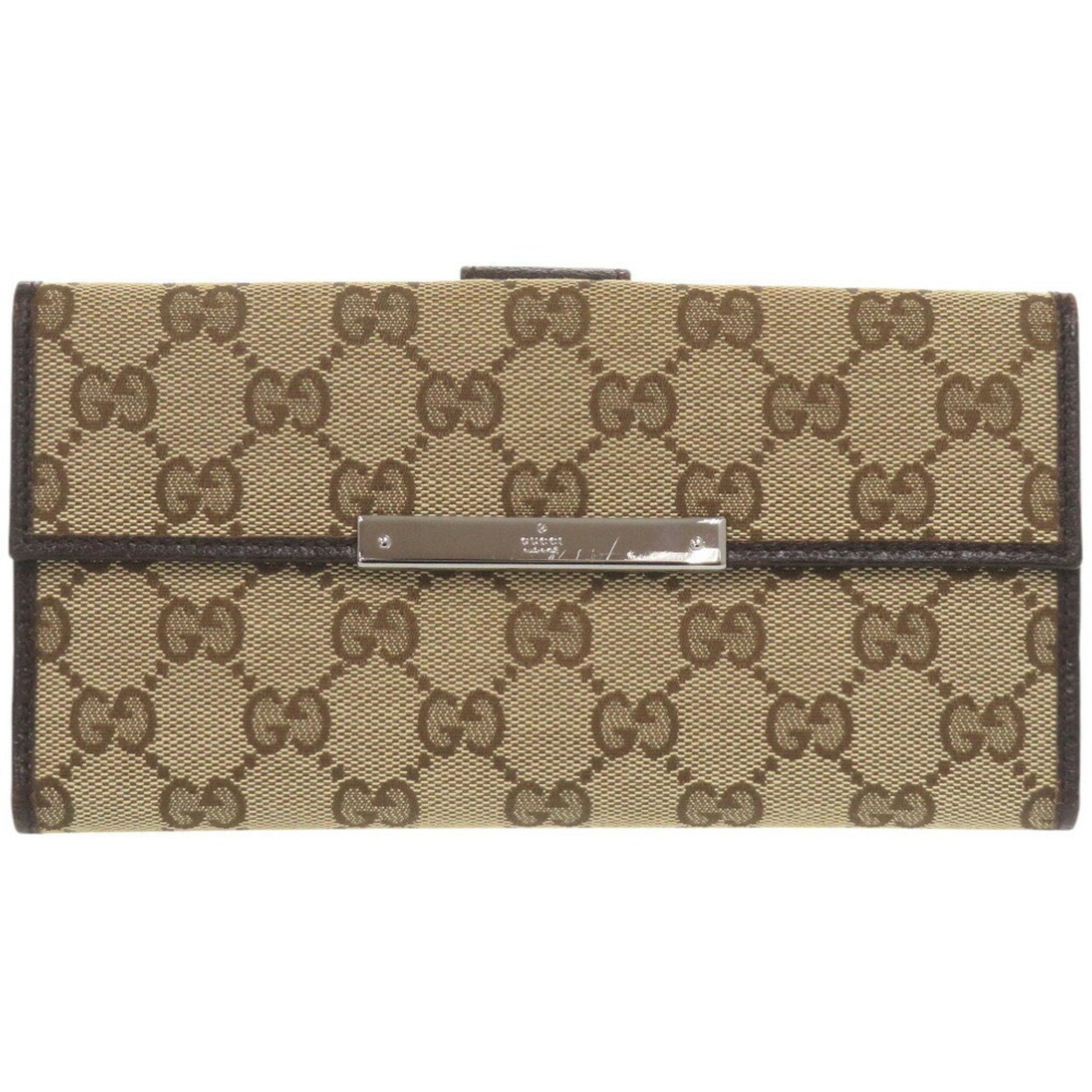 Gucci GG Canvas Long Wallet