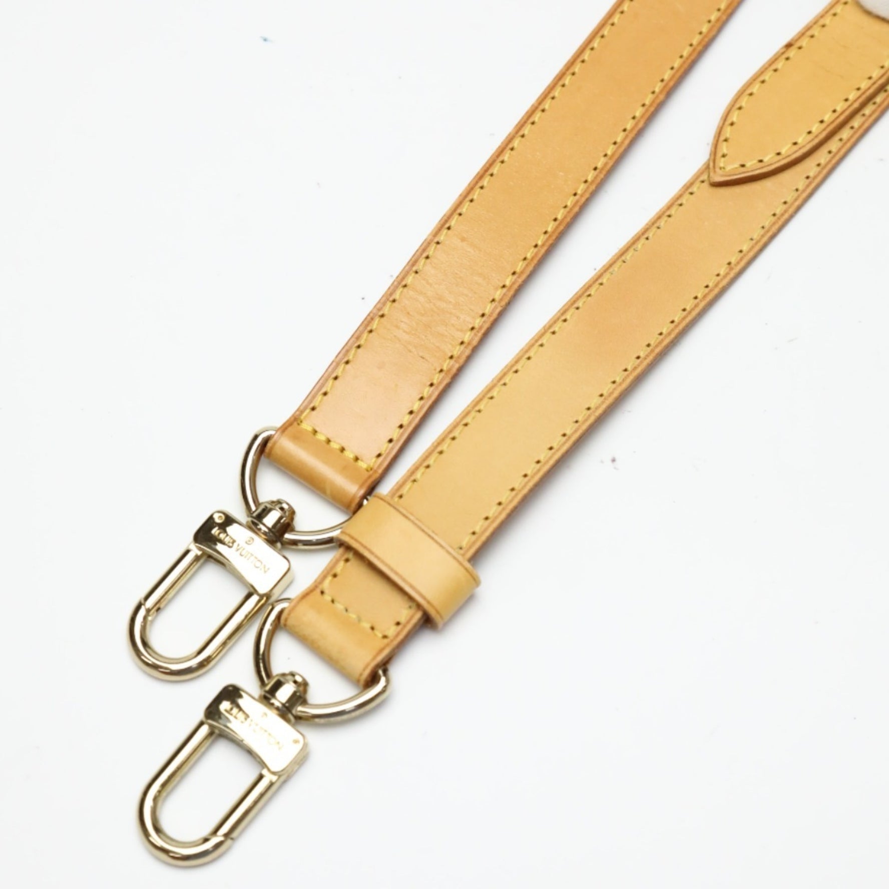 Louis Vuitton Shoulder Strap Adjustable for Keepall Bandouliere Bags Tanned Leather LV