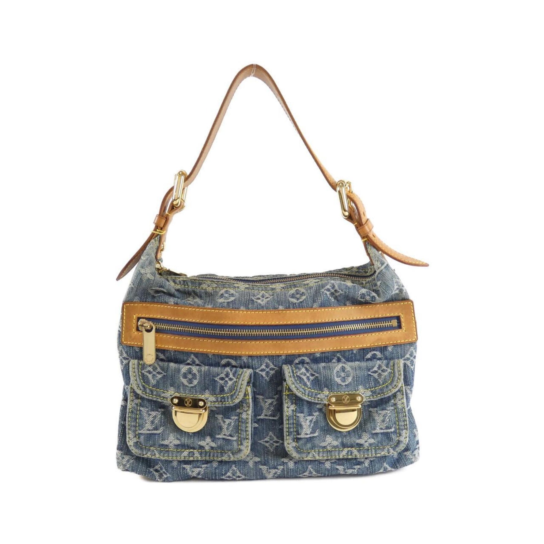 Louis Vuitton Monogram Denim Baggy PM Shoulder Bag