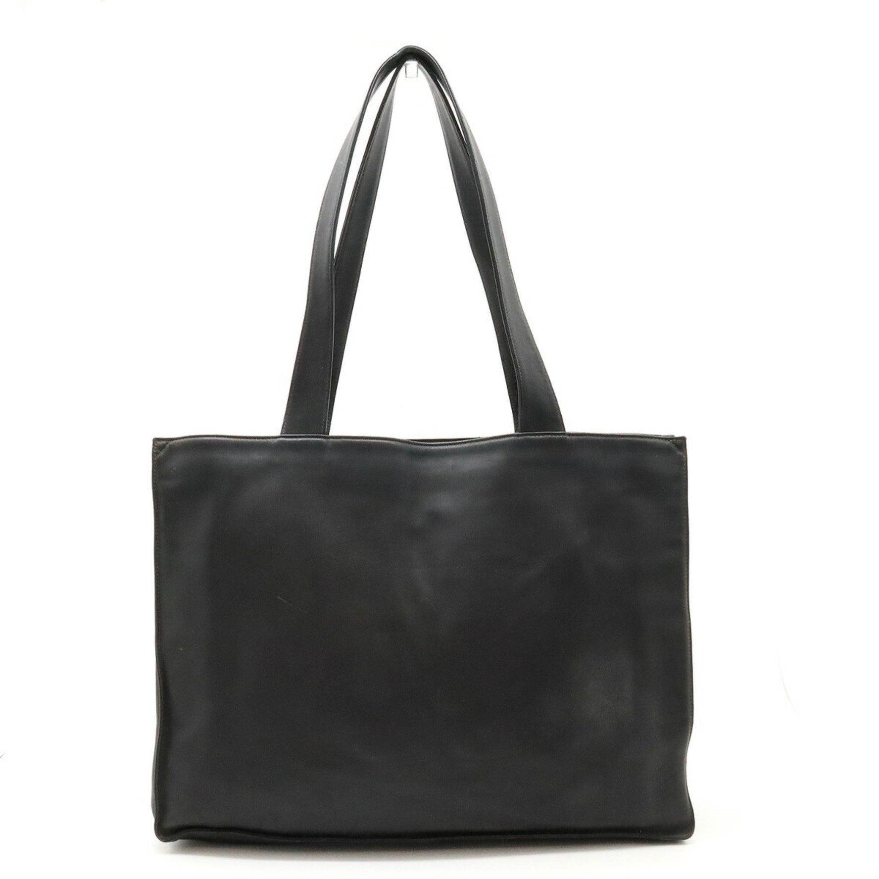 CHANEL Coco Mark Tote Bag Shoulder Leather