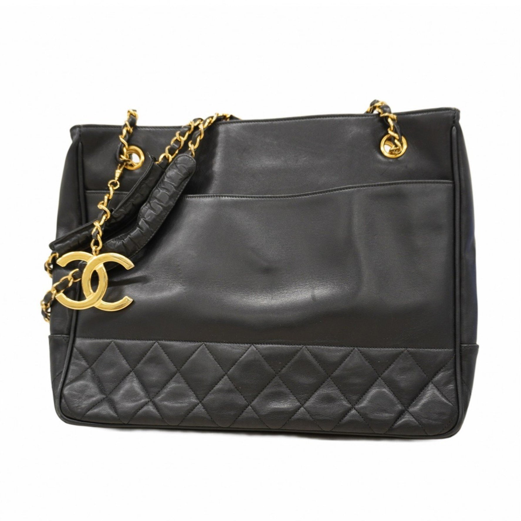 Chanel Matelasse Shoulder Bag with Chain Bag, Lambskin
