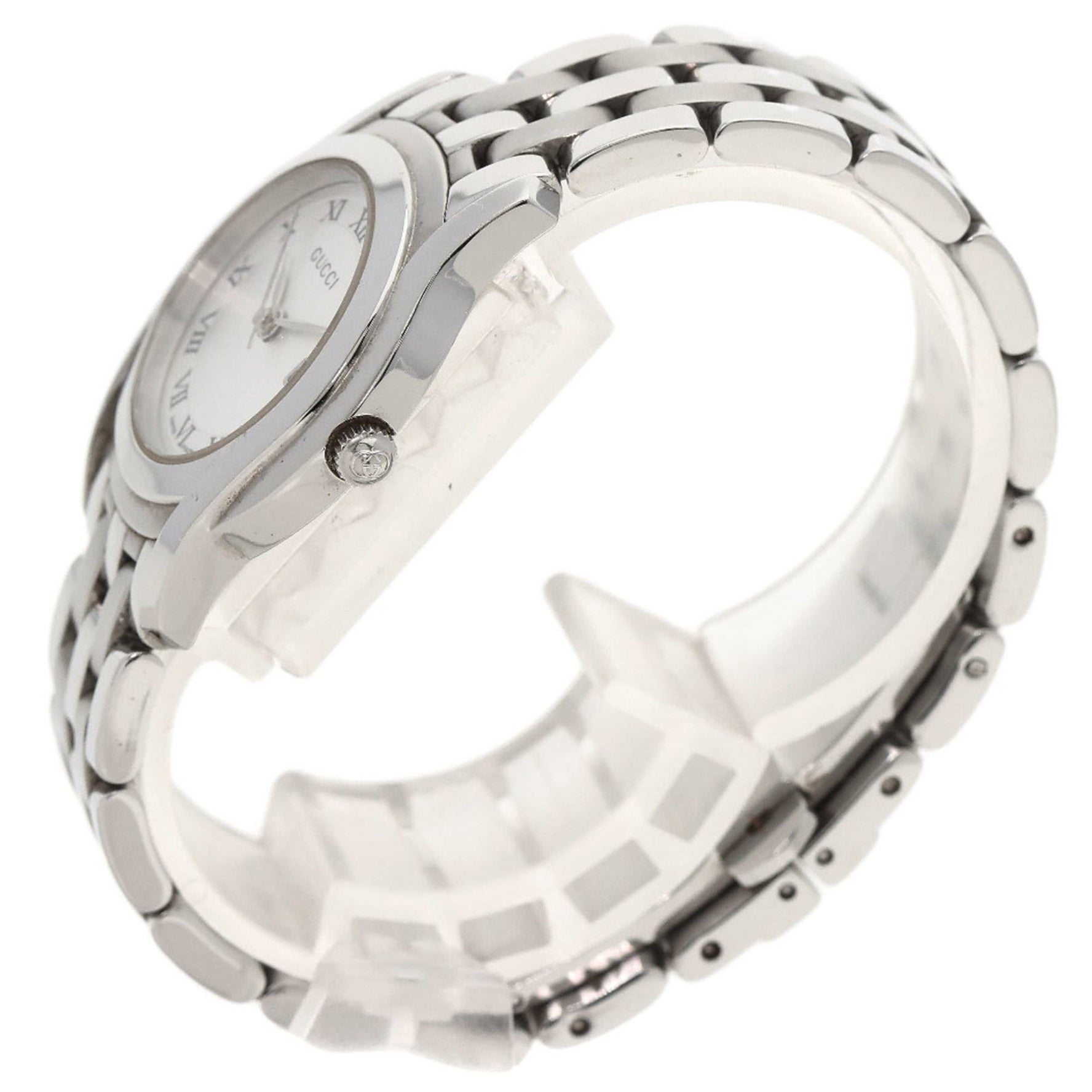 Gucci Watch Stainless Steel SS Ladies